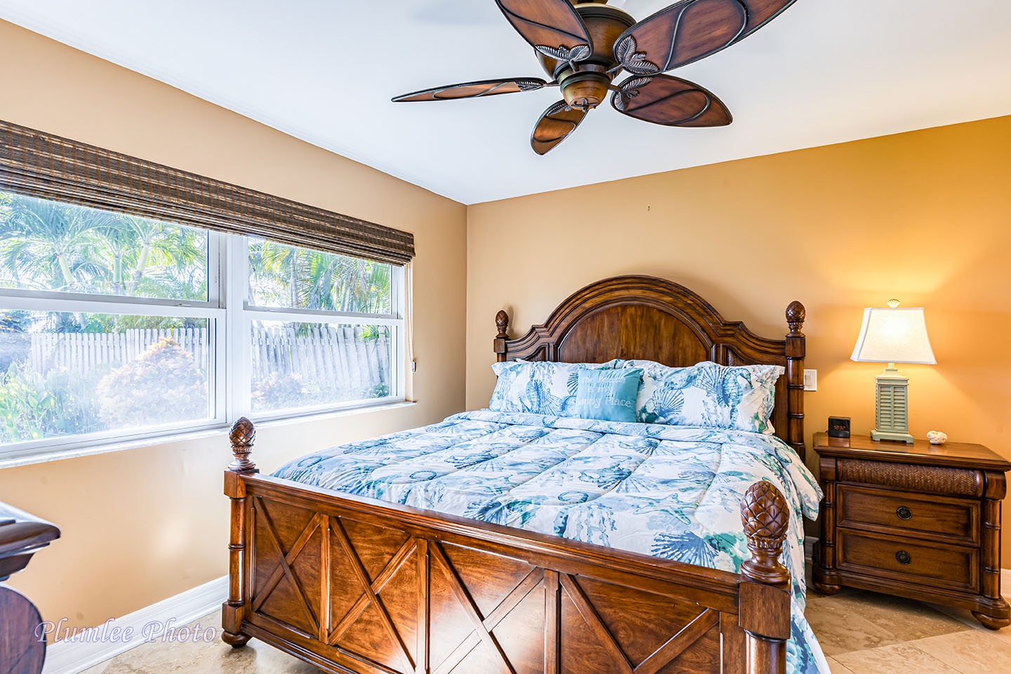 Master bedroom on the water with King bed