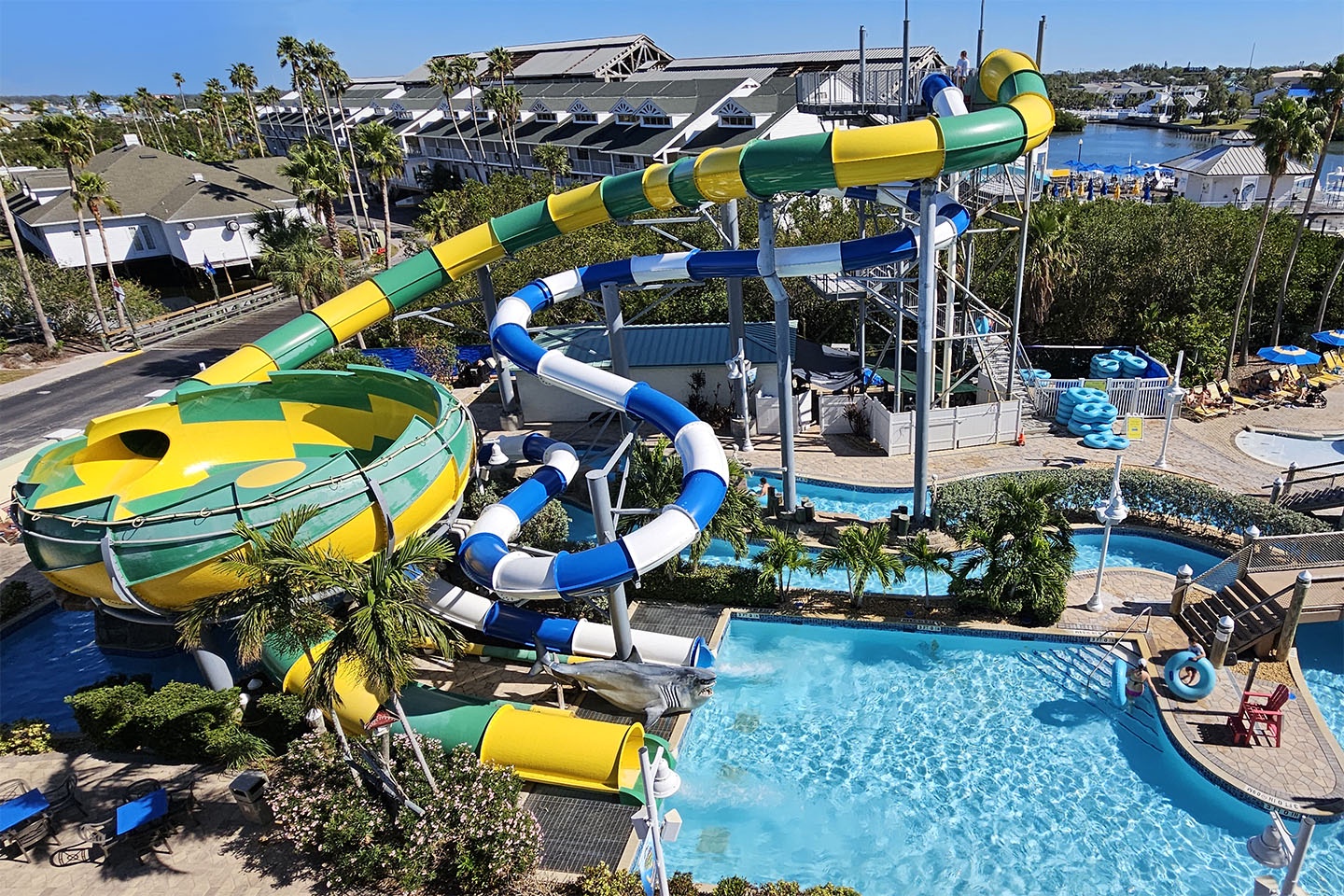 Splash Harbour Water Park is your pool! 4 passes daily