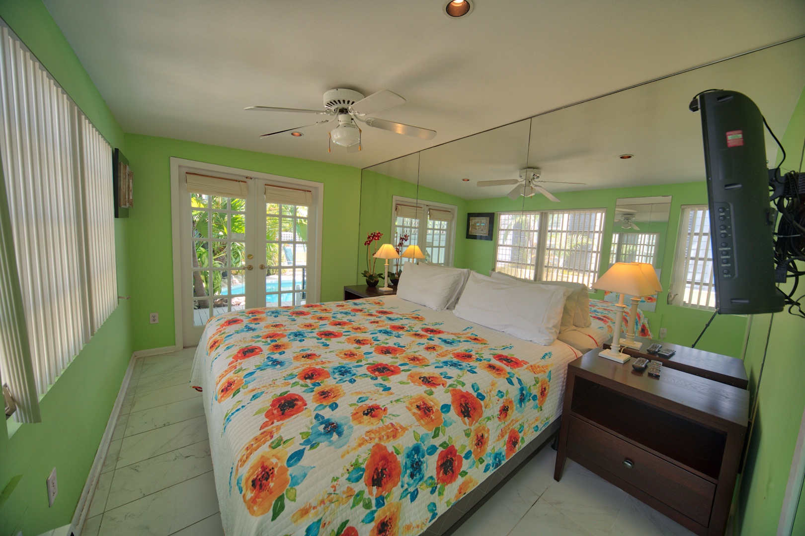 South Street Cottage Key West  Bedroom