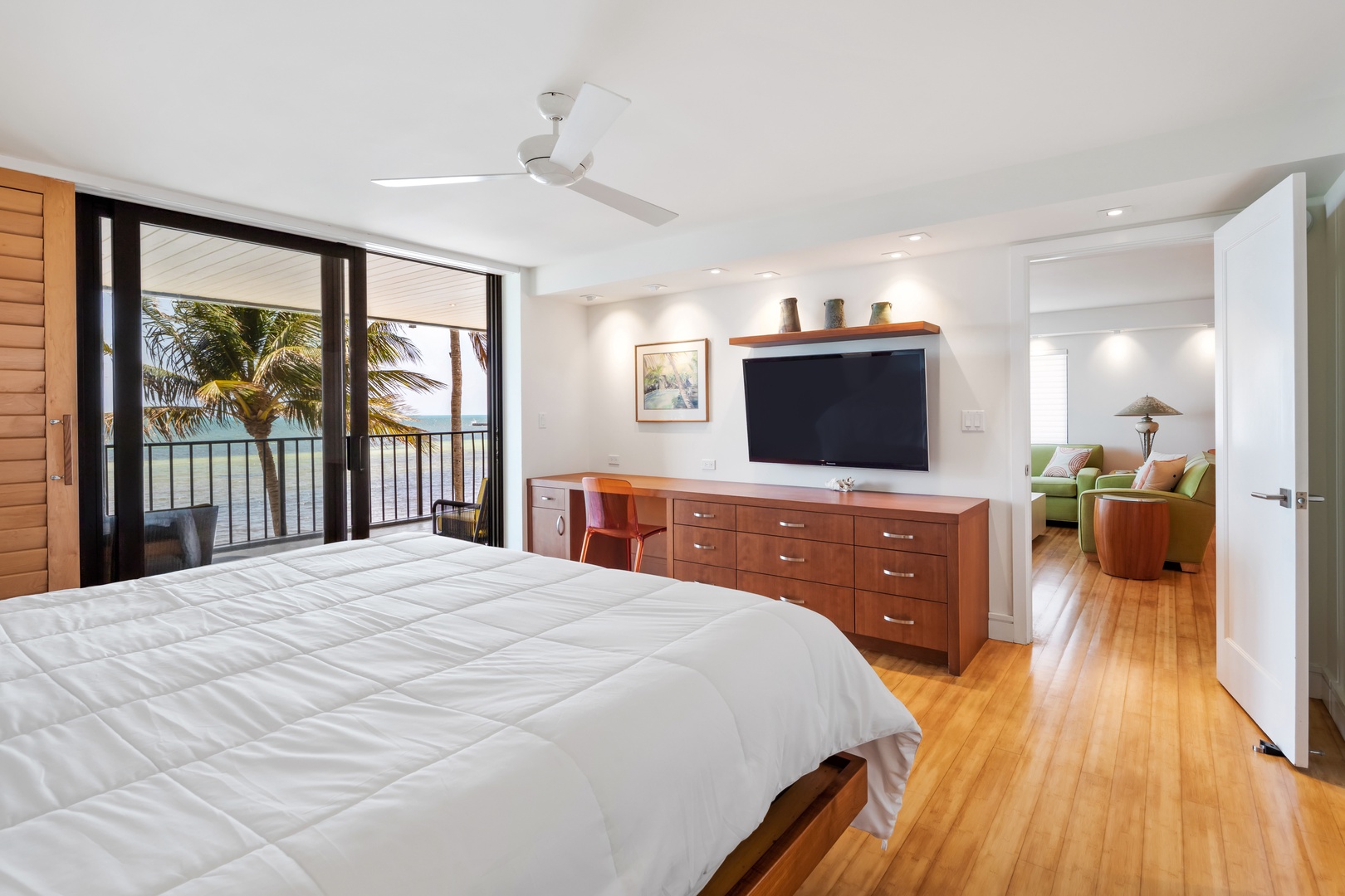 Key West Beach Club 206 Main Bedroom