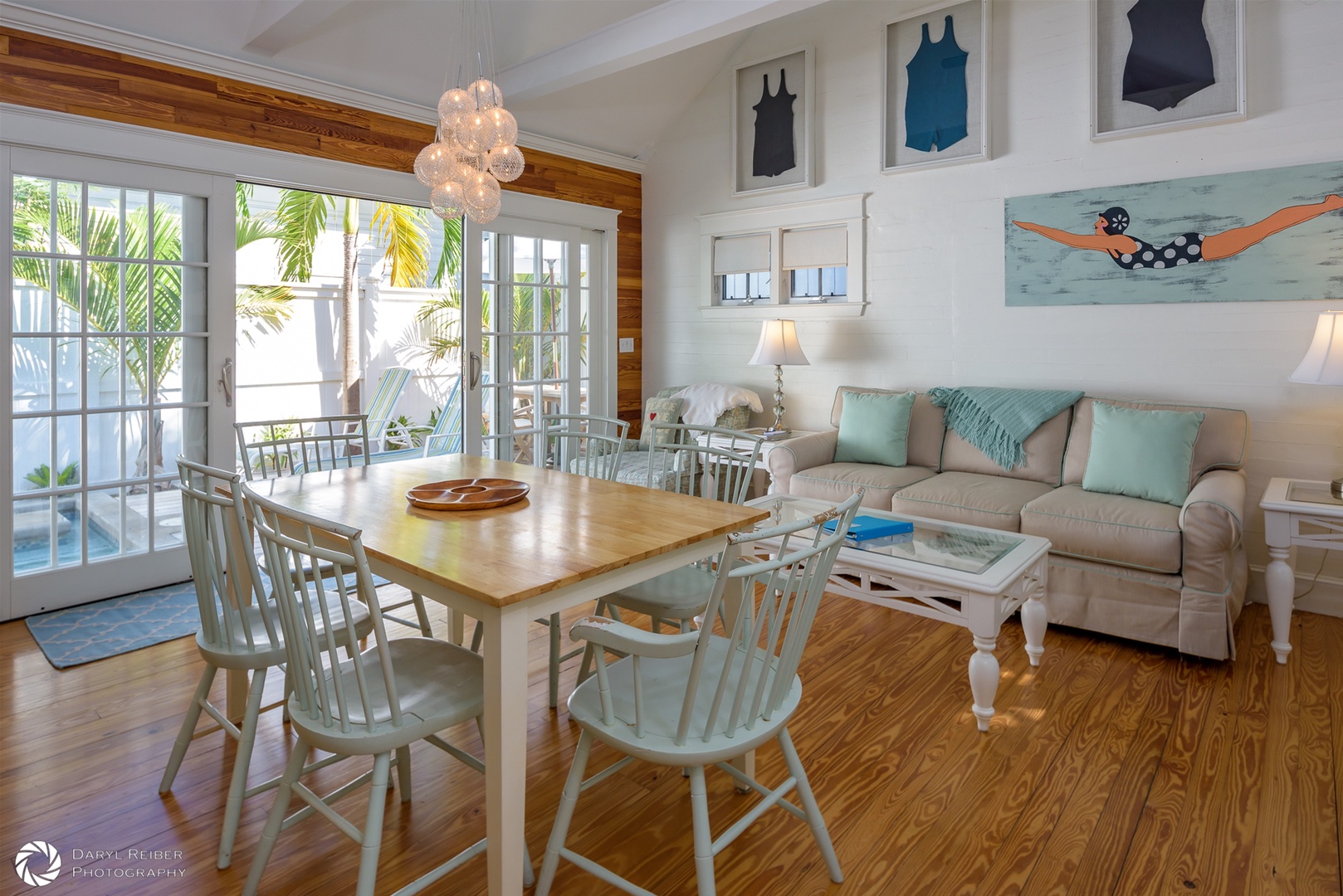 Dining Area and Living Room