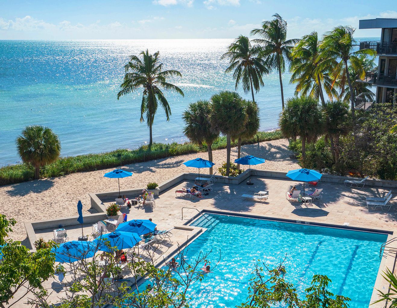 Balcony Pool View Key West's Crown Jewel at 1800 Atlantic