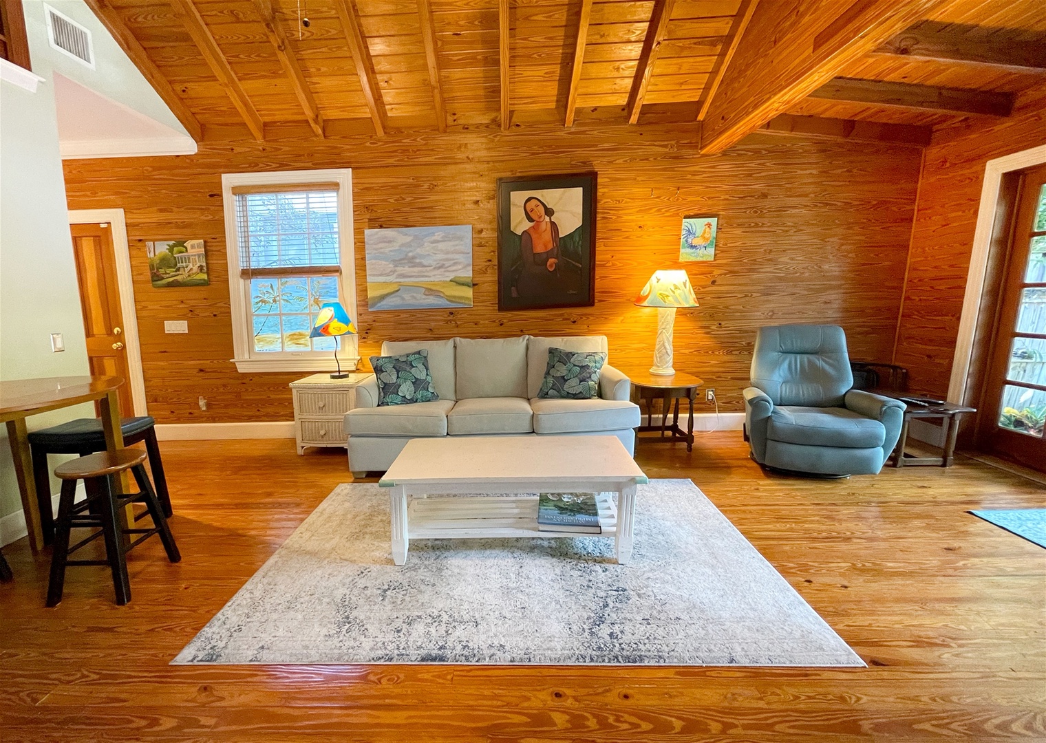 Living room area