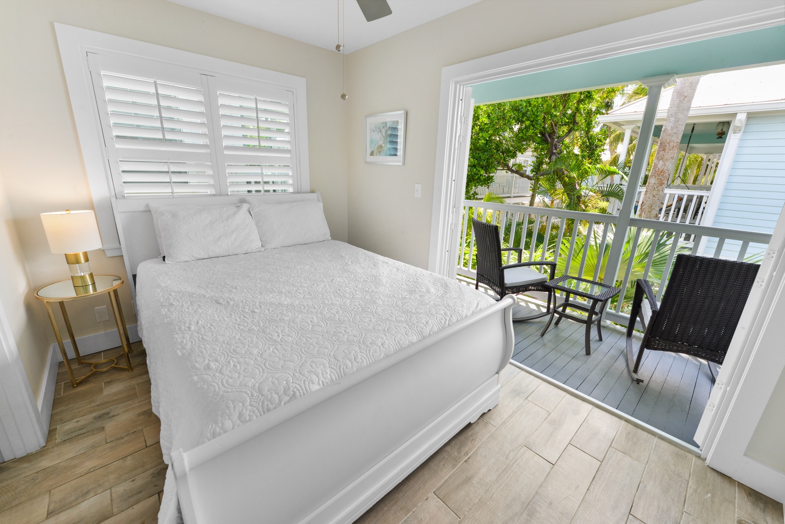 2nd Bedroom with walkout Covered Balcony