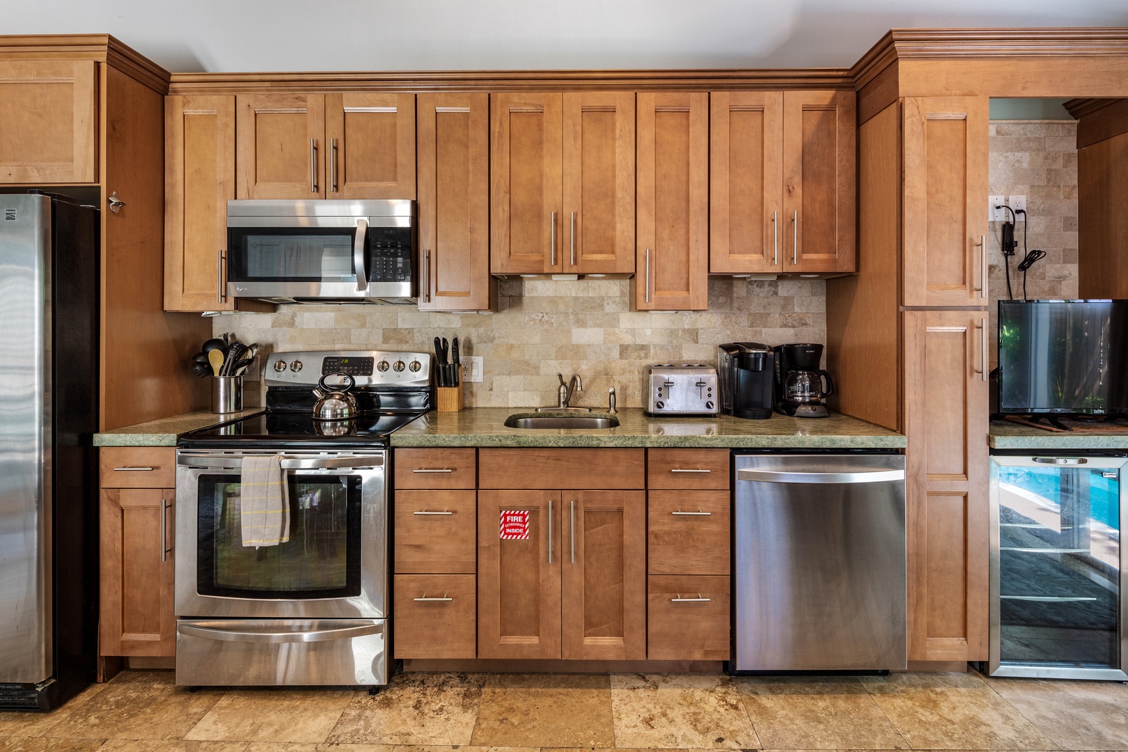 Villa kitchen @ Watson House Grand Estate Key West