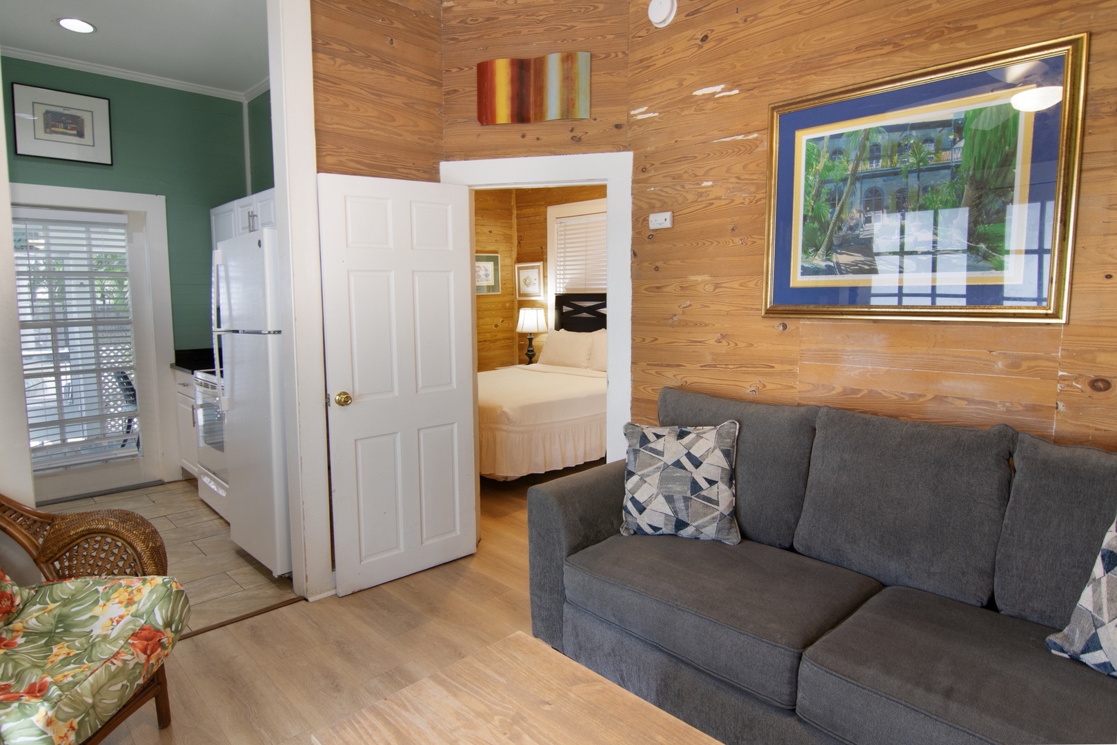 View into 2nd Bedroom from living room