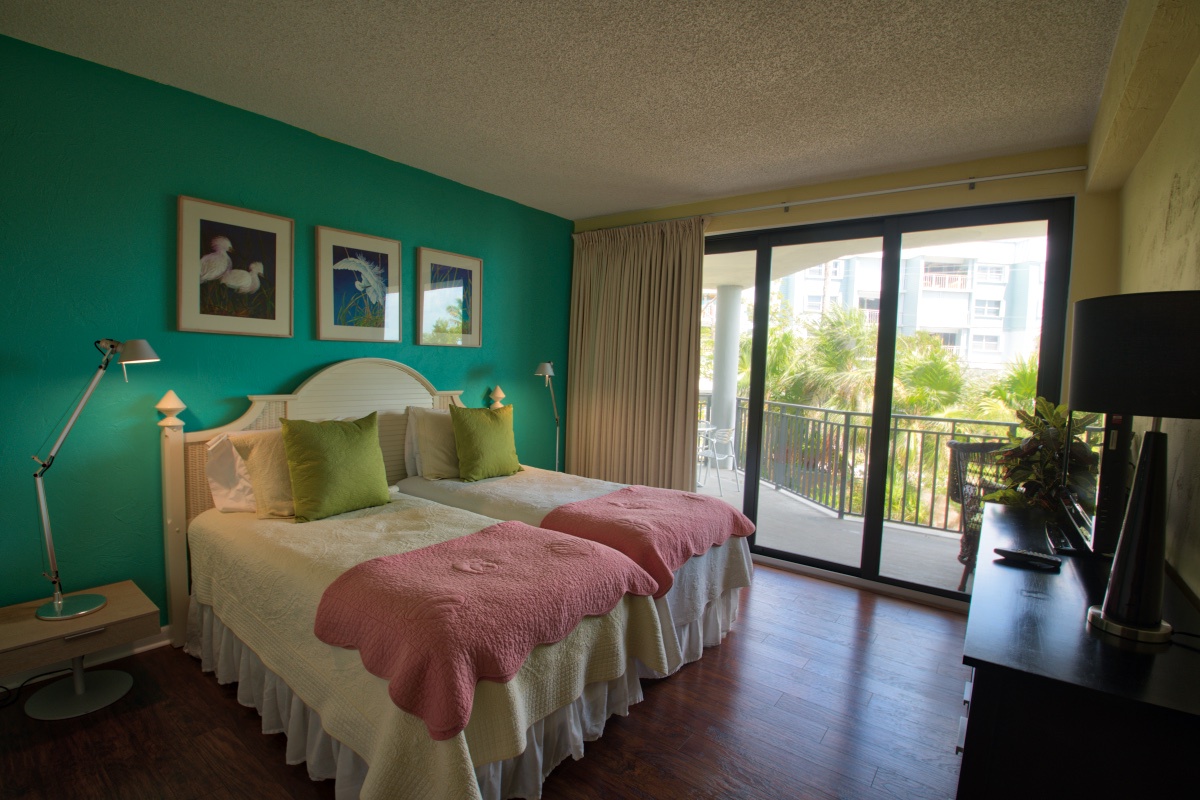 Second Bedroom Vista Fresco at 1800 Atlantic Key West