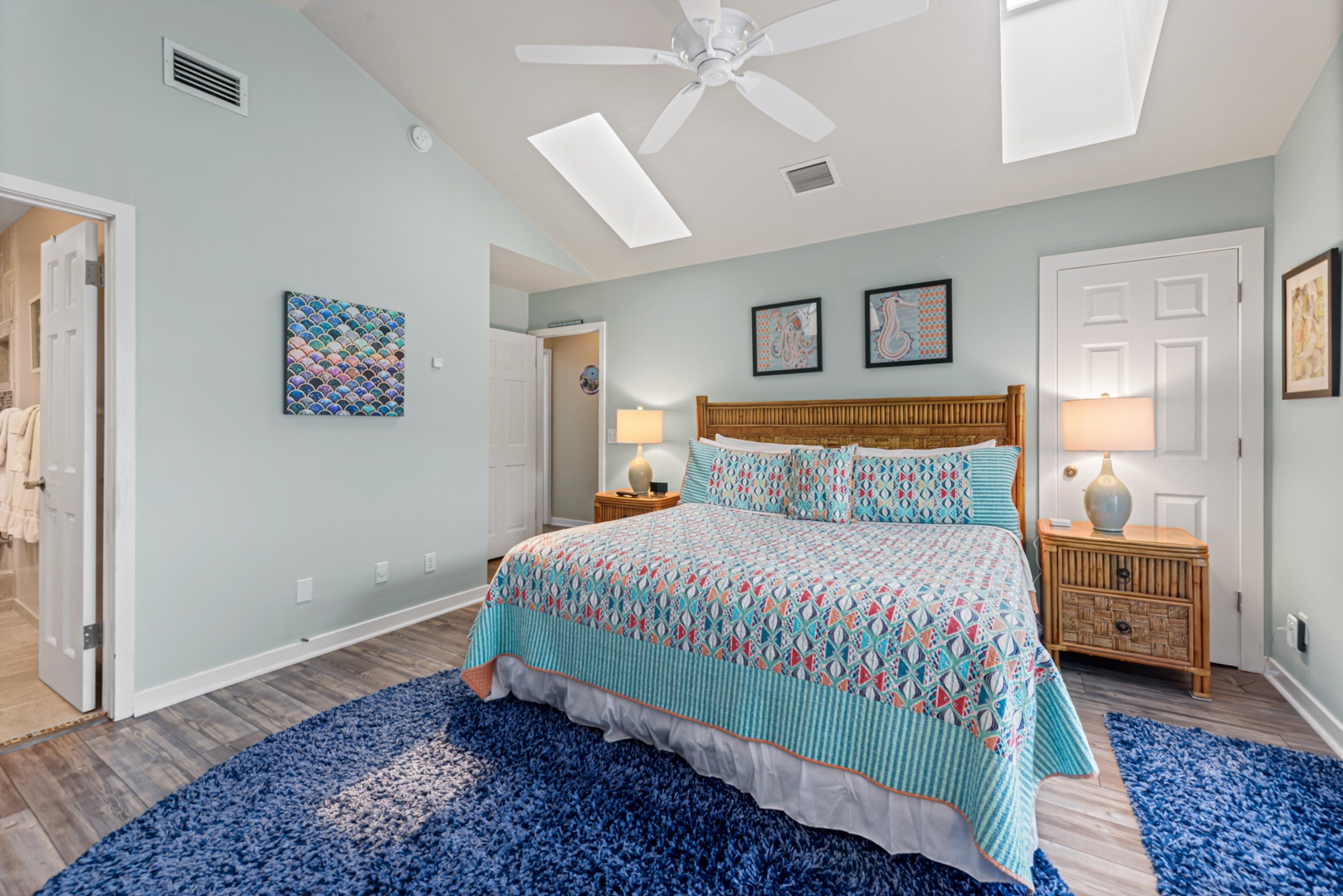 Paradise Place #5 @ Duval Square Primary Bedroom