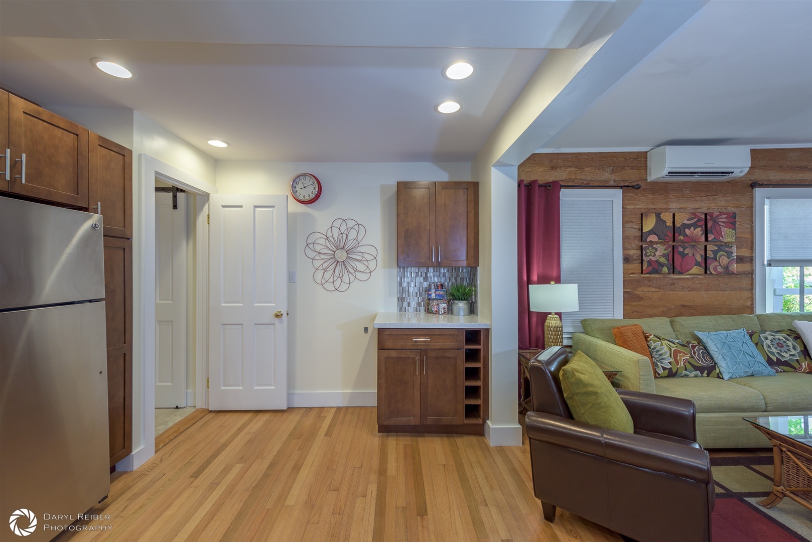 Side Nook in Kitchen and door to Half Bathroom and 2nd Bedroom