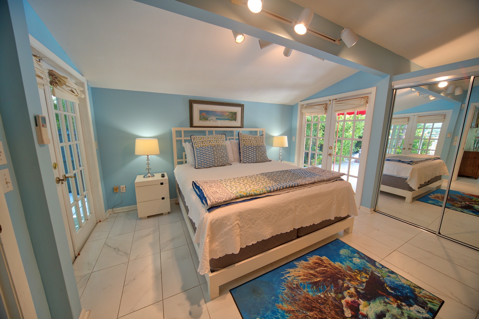 Bedroom at South Street Cottage Key West