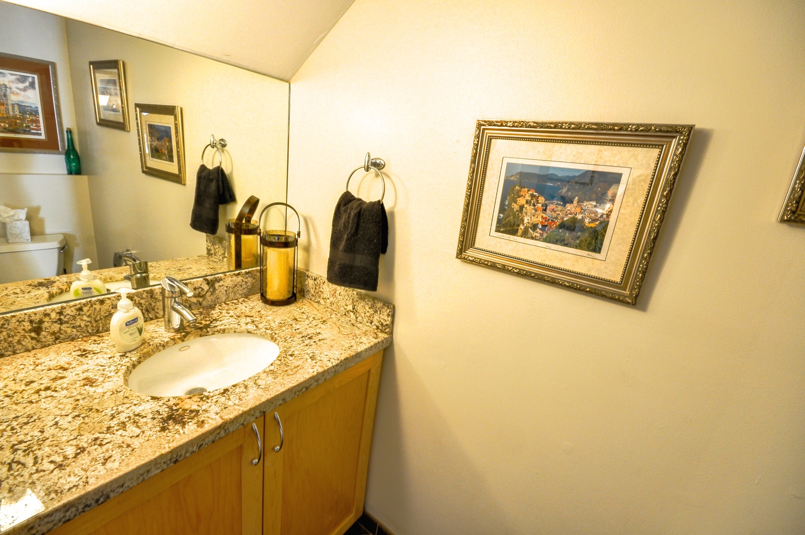 Duval Square Delight Half Bathroom Downstairs