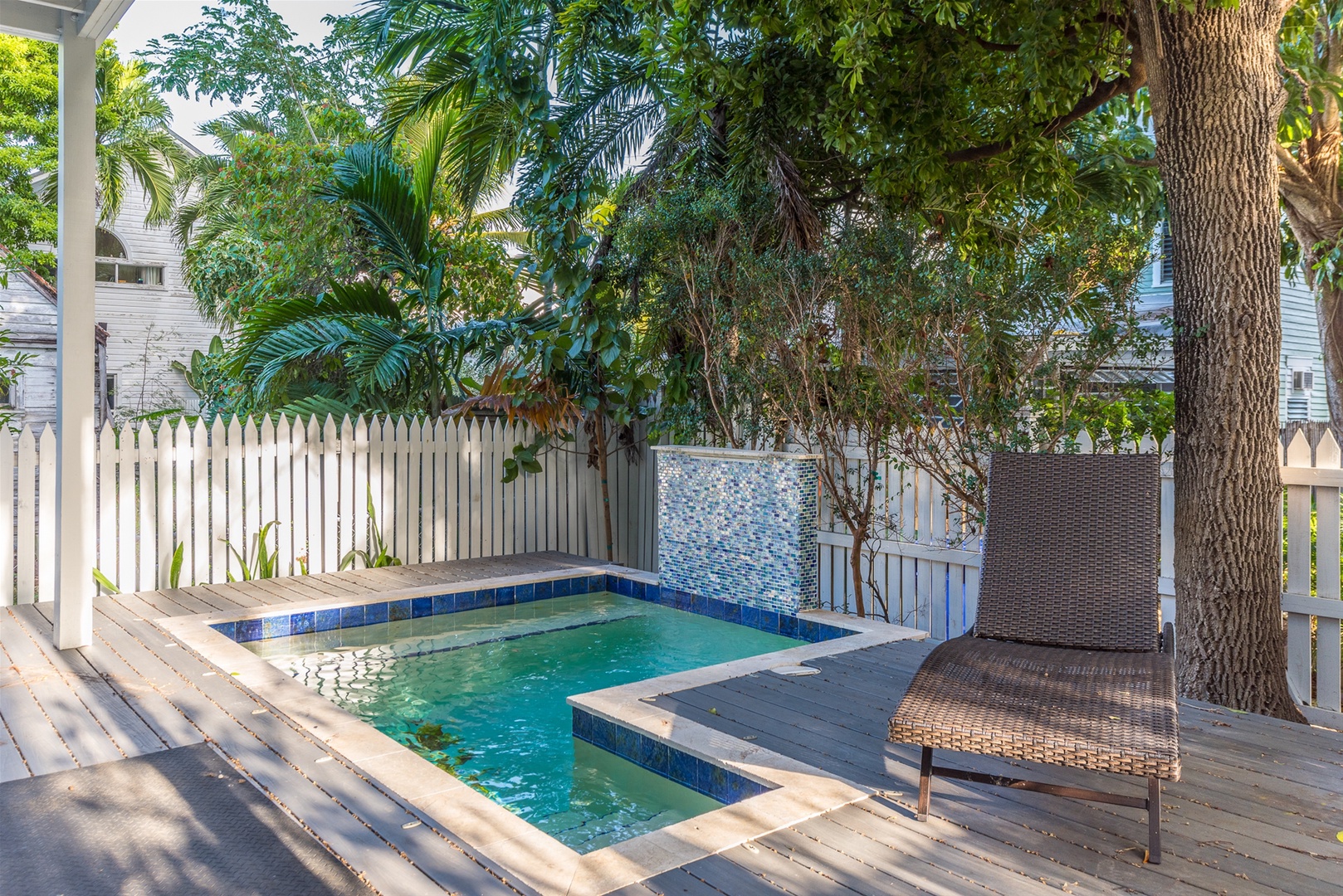 Private Pool and Deck