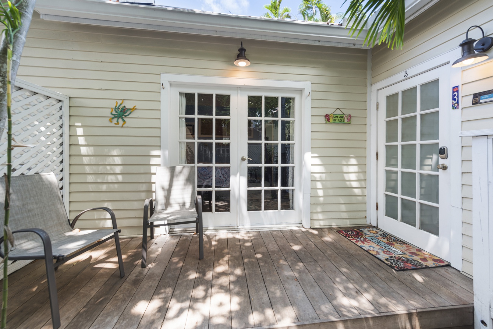 Key West Colony Sunset Suite Back Deck