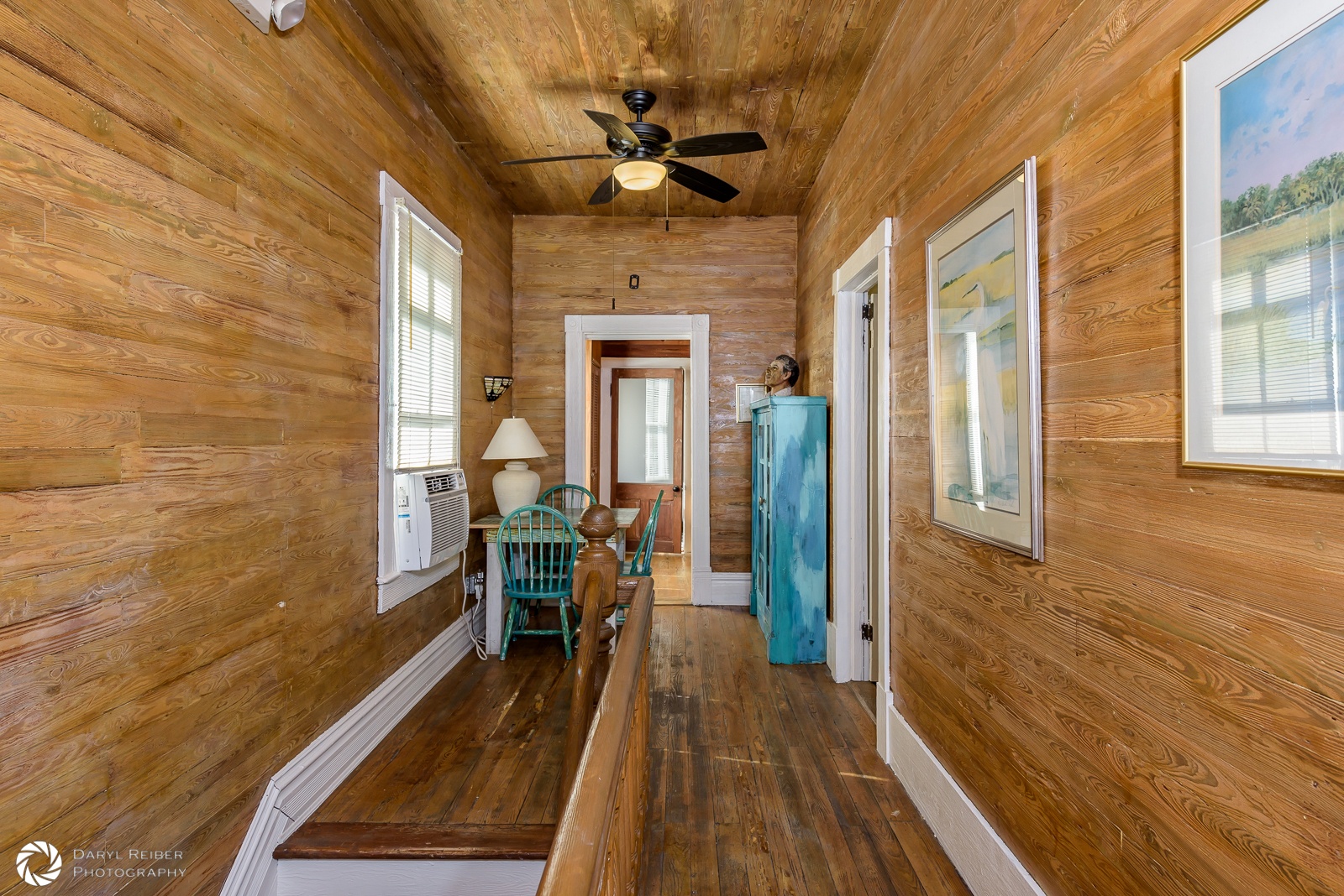 Top of stairs and hallway