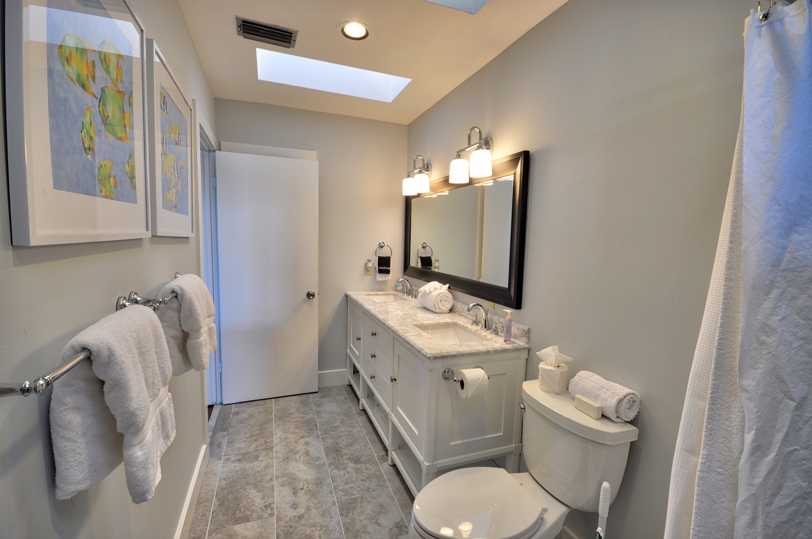 Main Bath Ensuite Duval Square Penthouse Key West