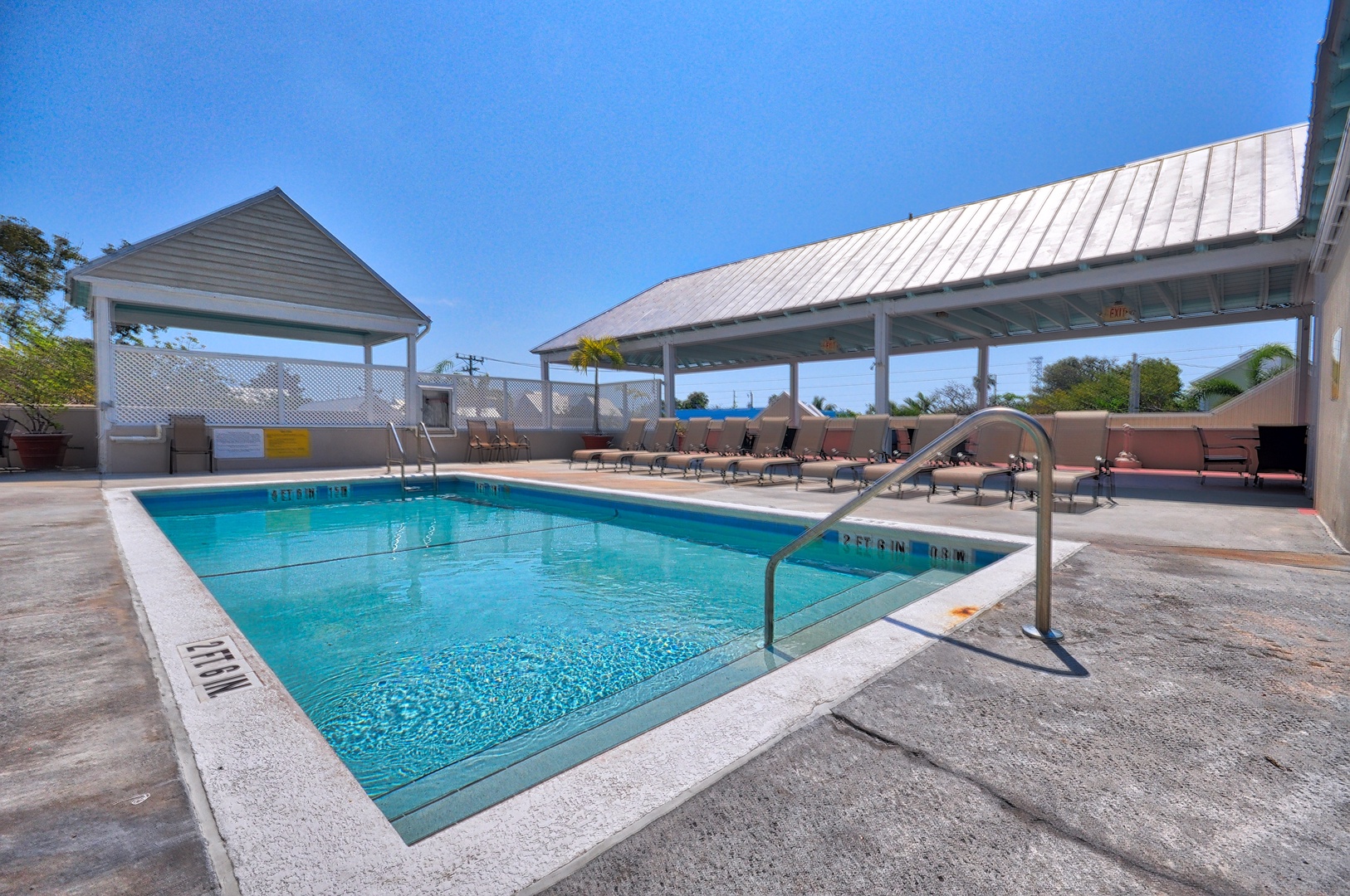 Community Pool and Pavilion Paradise Place #5 @ Duval Square Key West