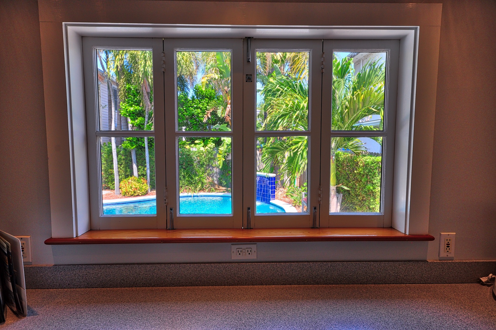 Kitchen Window Pete's East Cottage Key West