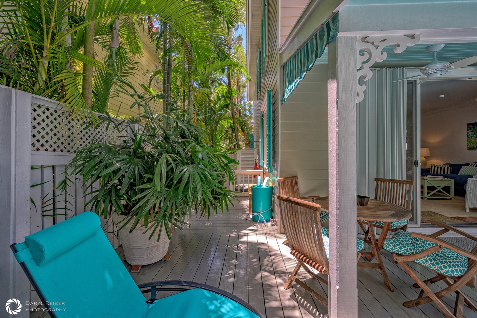 Private patio