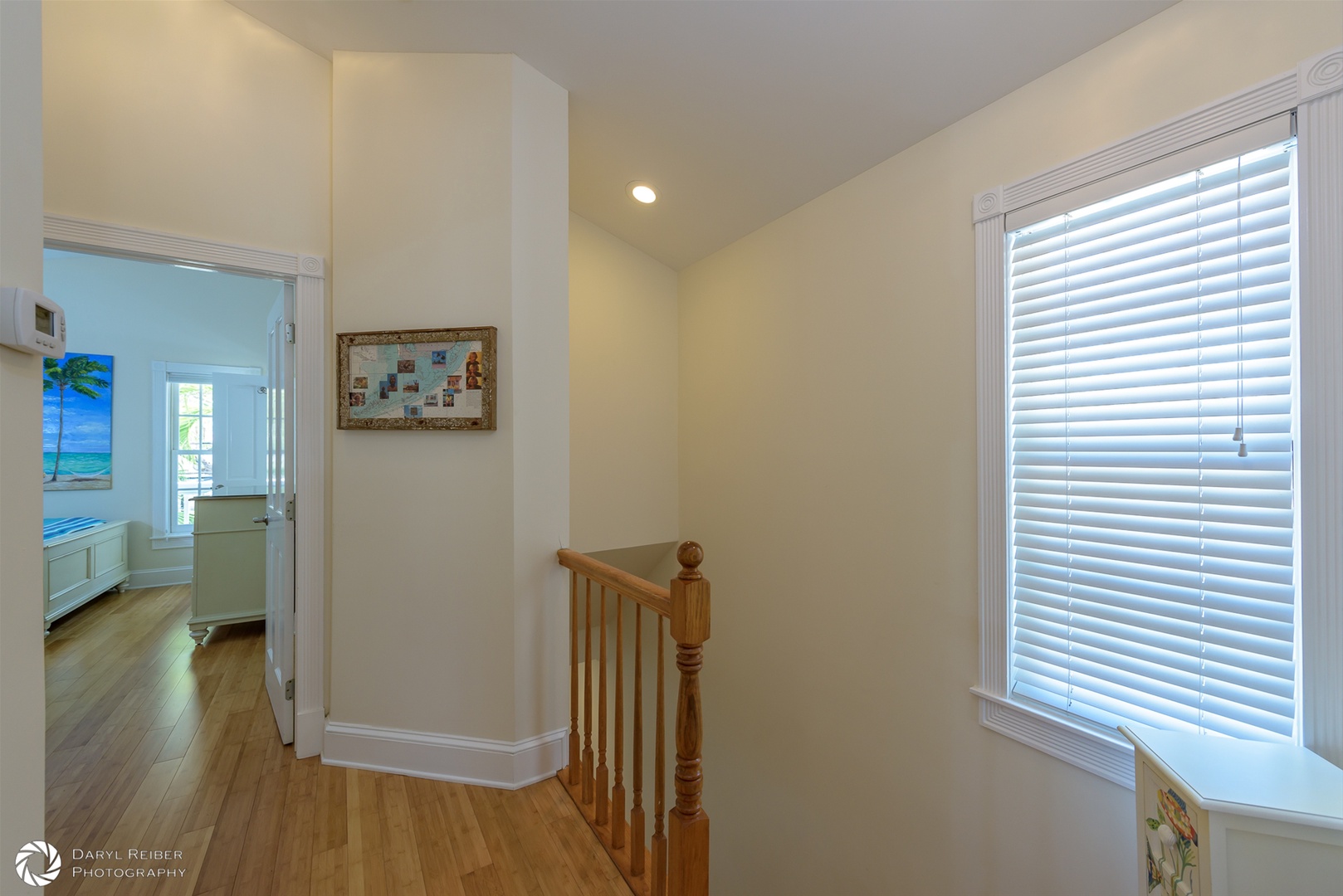 Upstairs hallway and door to 2nd Bedroom