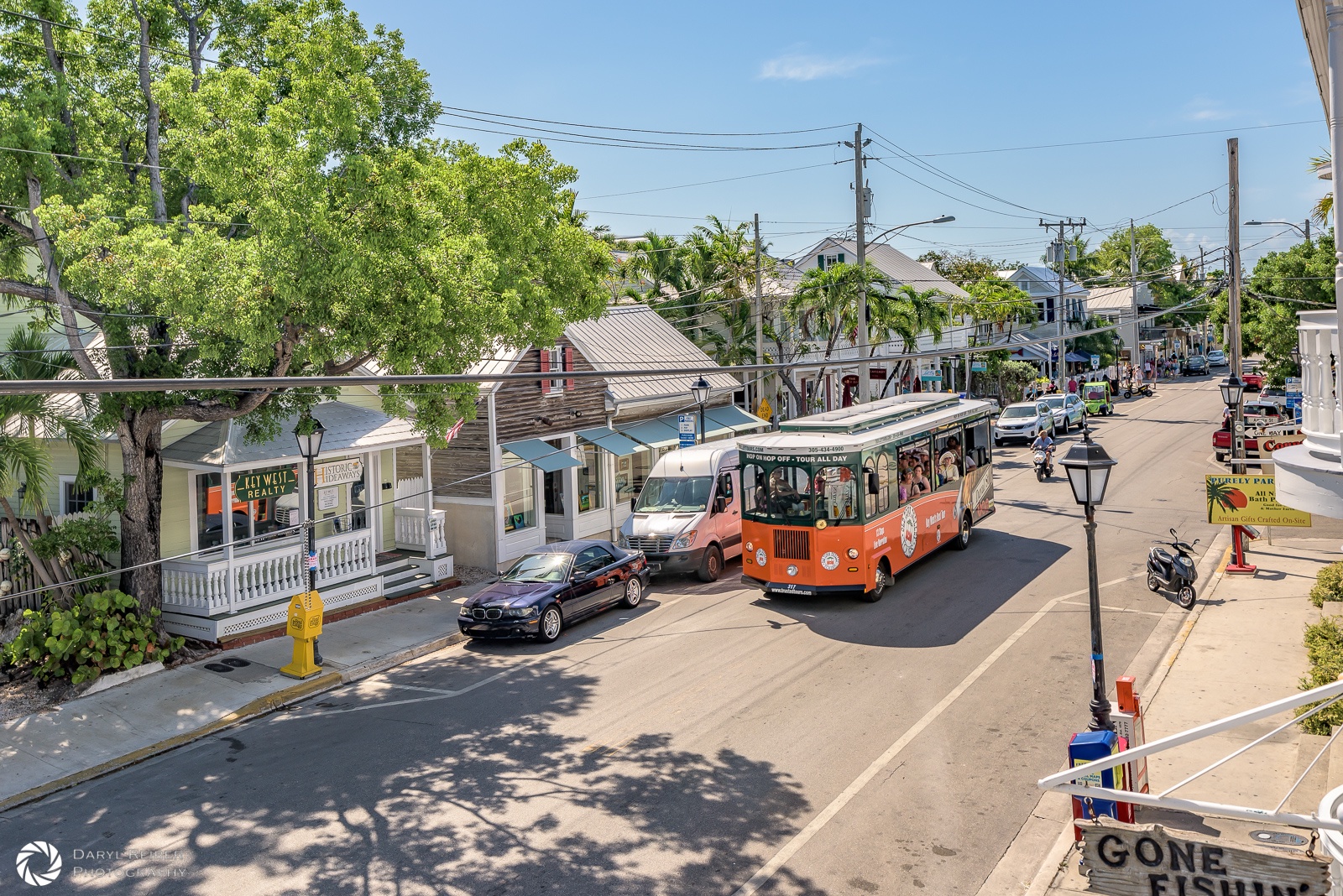 View from Private Balcony overlooking Duval St