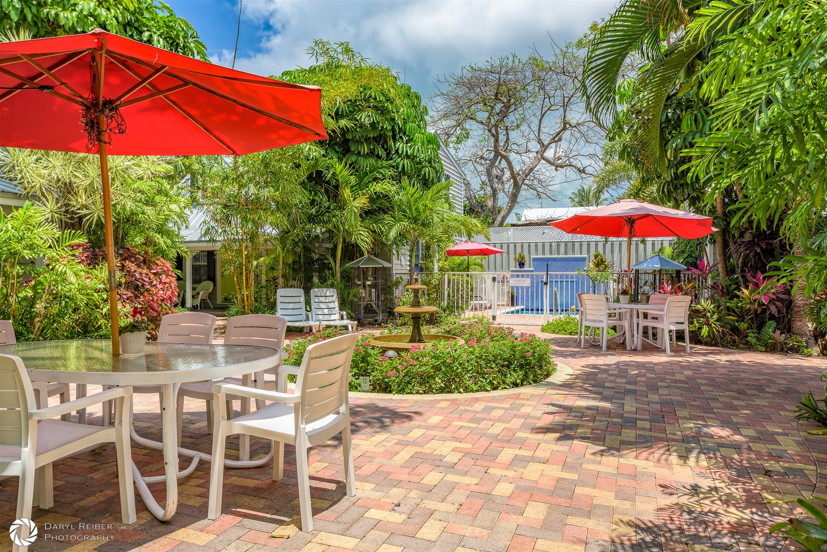 Shared Courtyard with outdoor seating