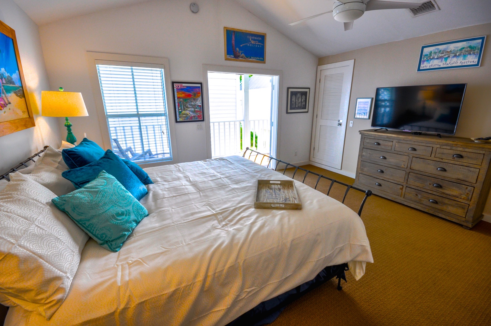 Duval Square Delight Main Bedroom
