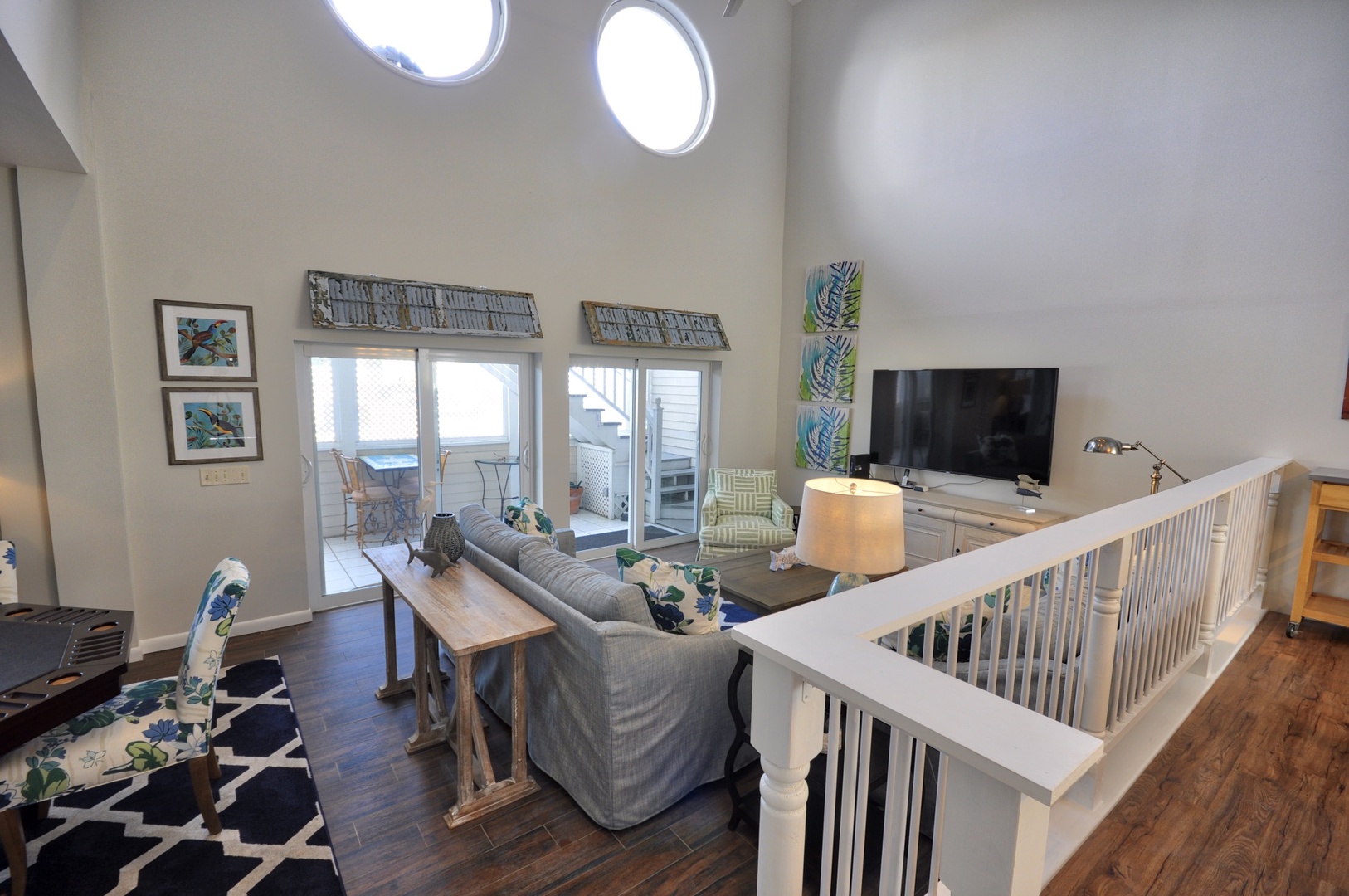 Living room Duval Square Penthouse Key West