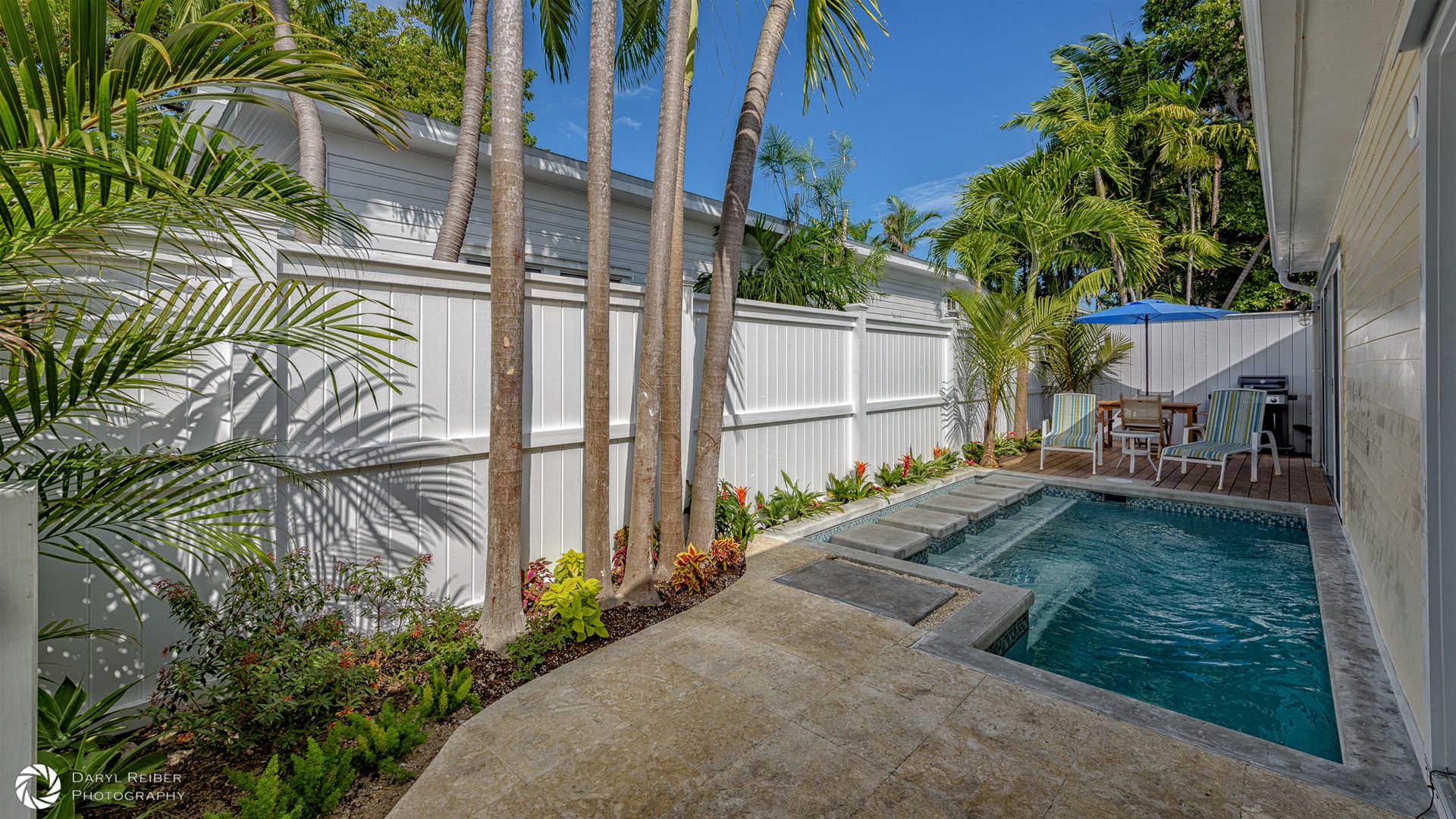 Private Salt Water Heated Pool