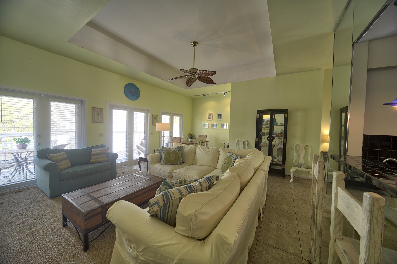 Open Concept Living and Dining Courtyard Condo @ Duval Square Key West