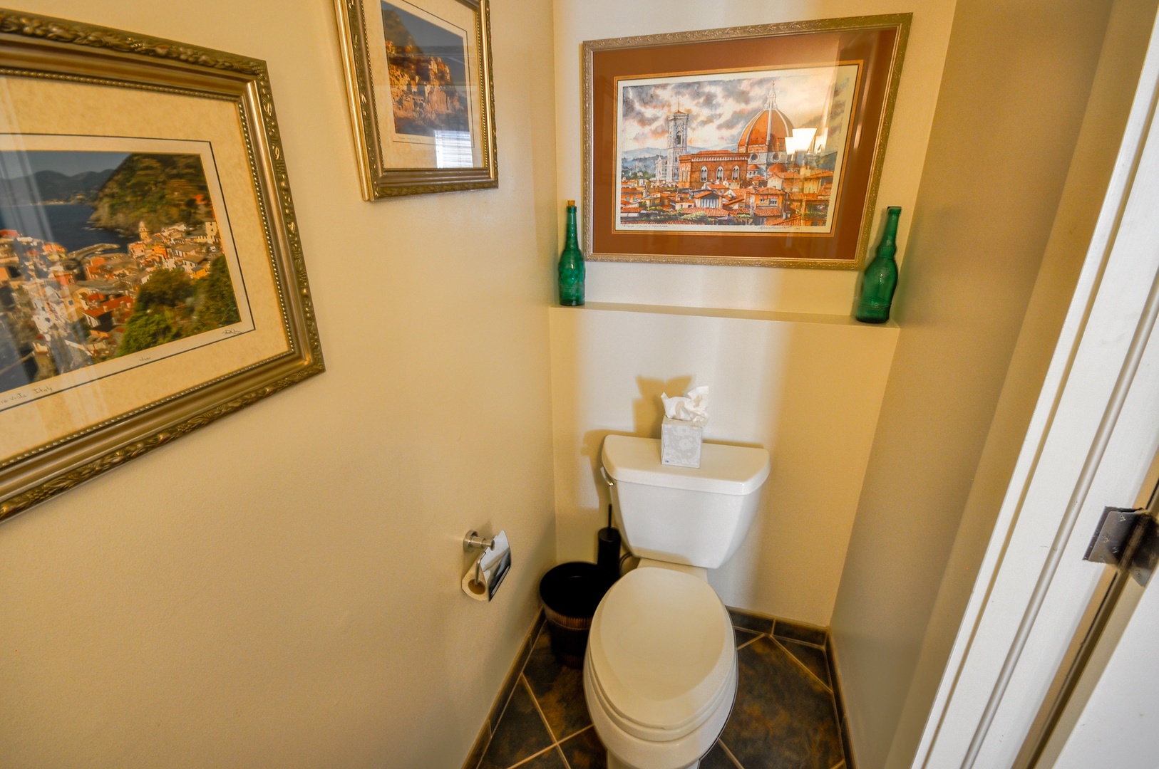 Duval Square Delight Half Bathroom Downstairs