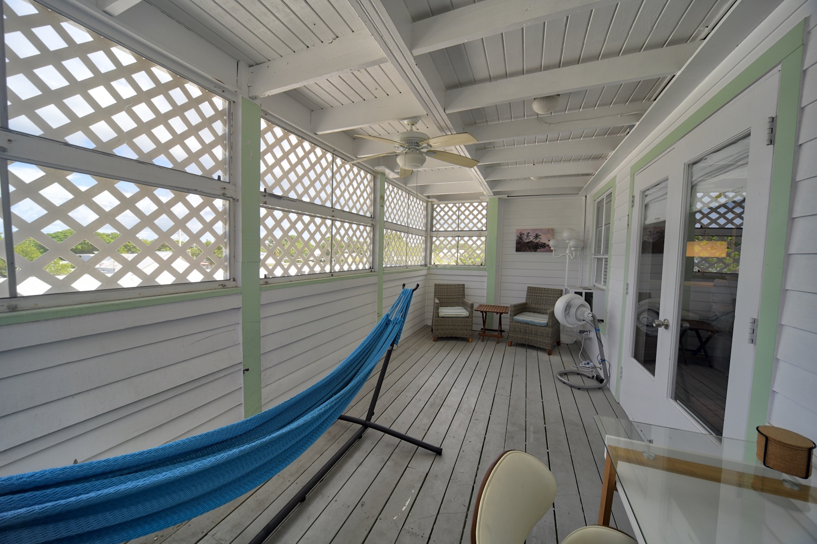 Main Bedroom Balcony Villa Serena @ Duval Square Key West