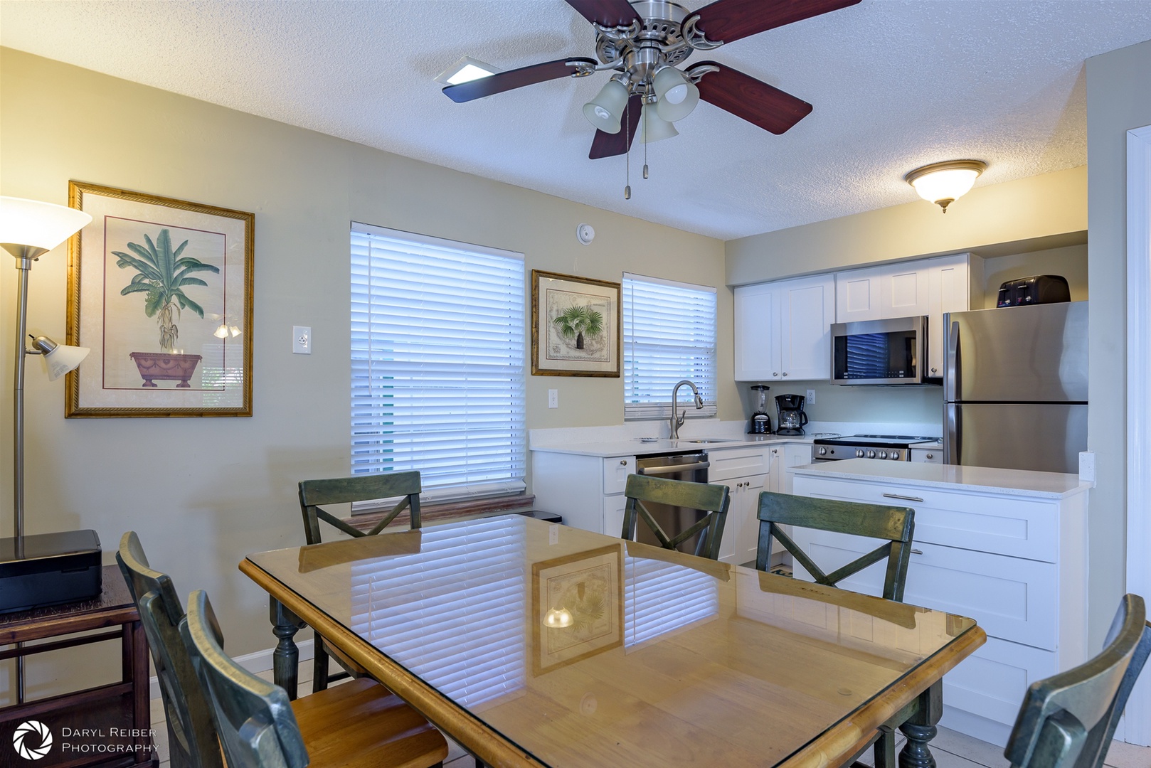 Dining Area with view of Full Kitchen