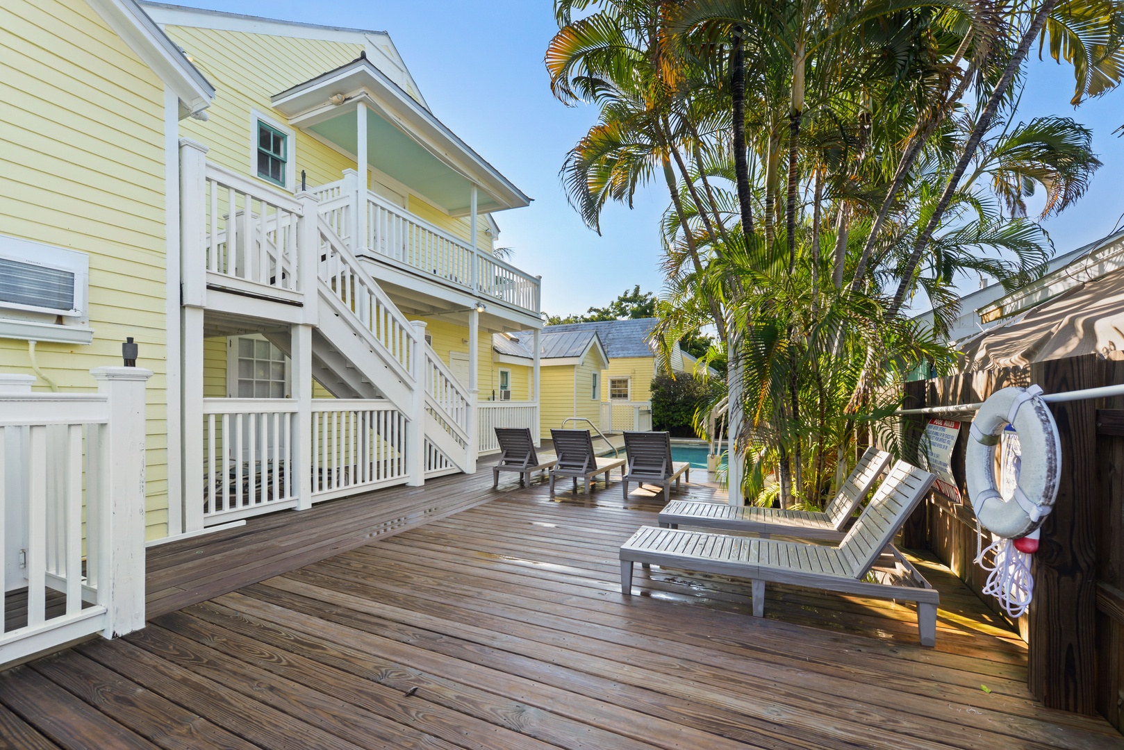 Matisse's Studio @ the Galleria Key West - Deck Area