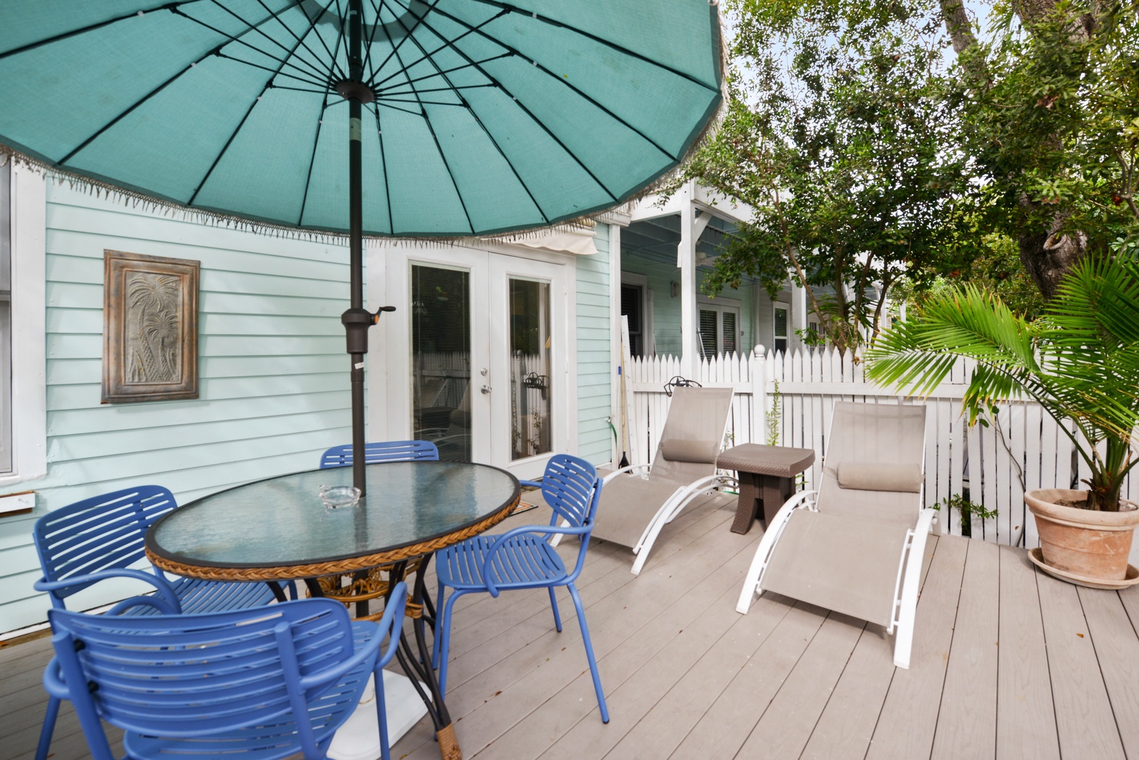 Tiki Beach Too Back Deck