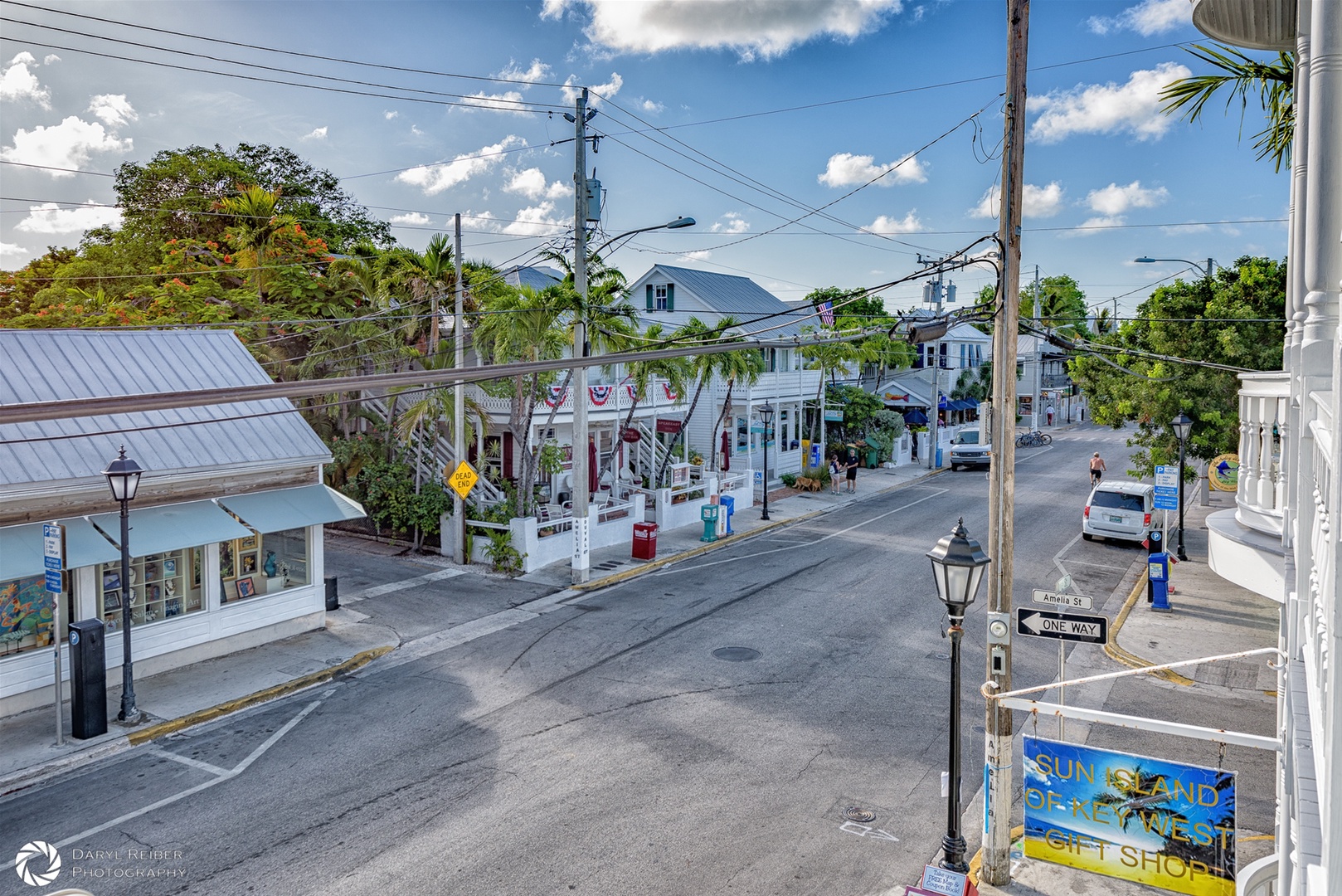 View of Street from Balcony