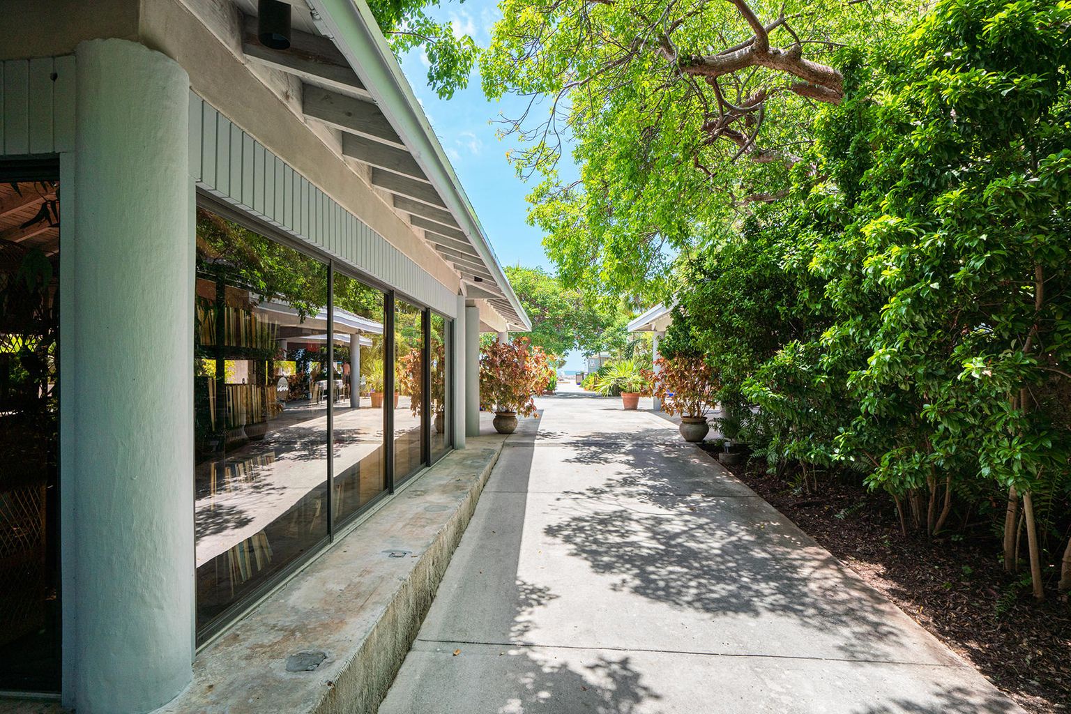 Common Area Walkway Key West's Crown Jewel at 1800 Atlantic