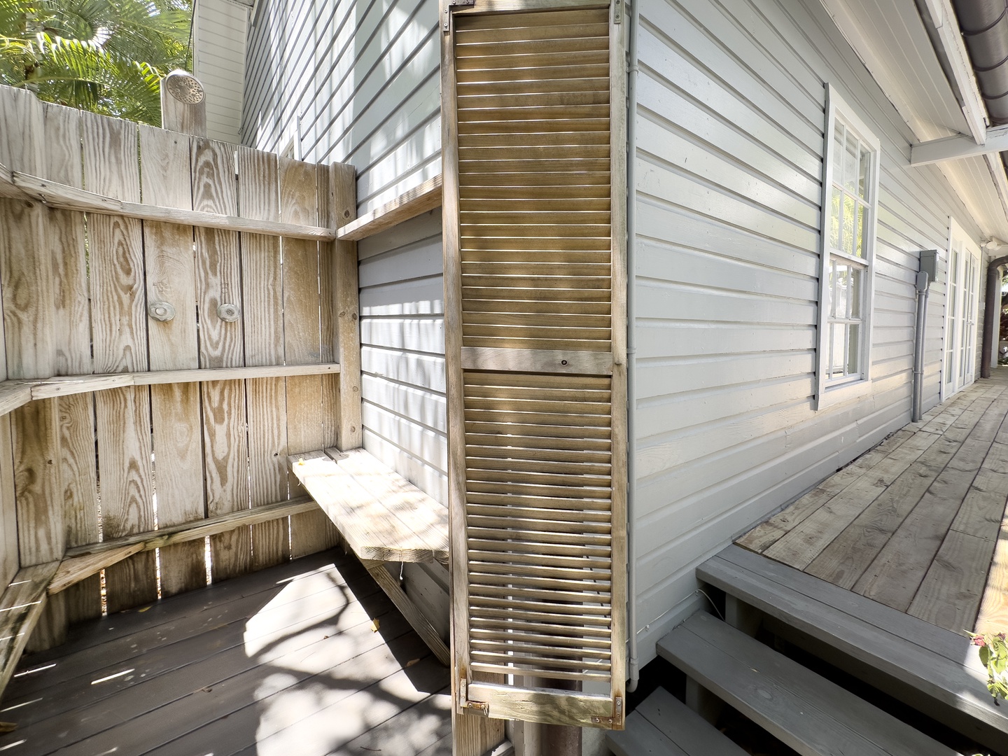 Outdoor shower