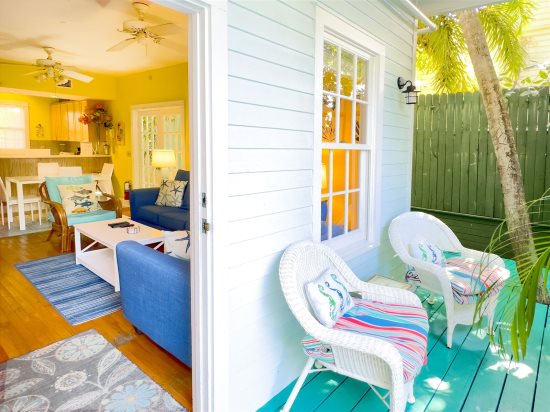 Covered Porch off 1st Floor Living Room