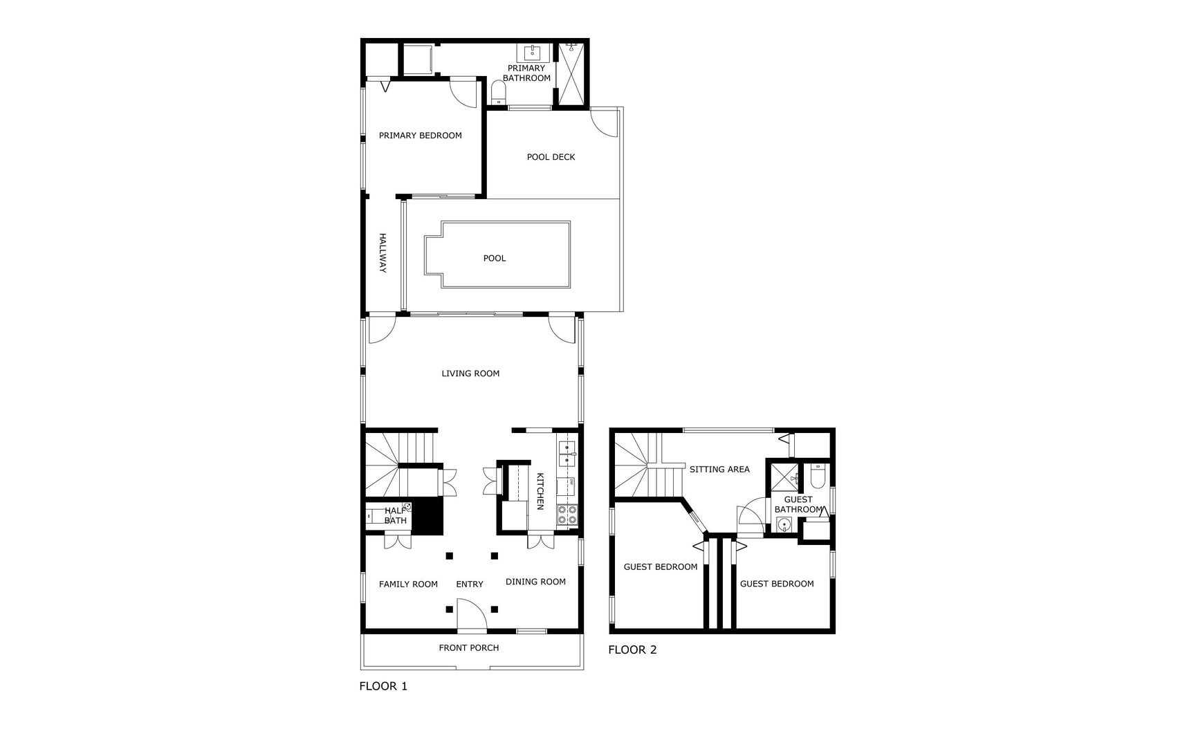 Casa Loca- Floor Plan