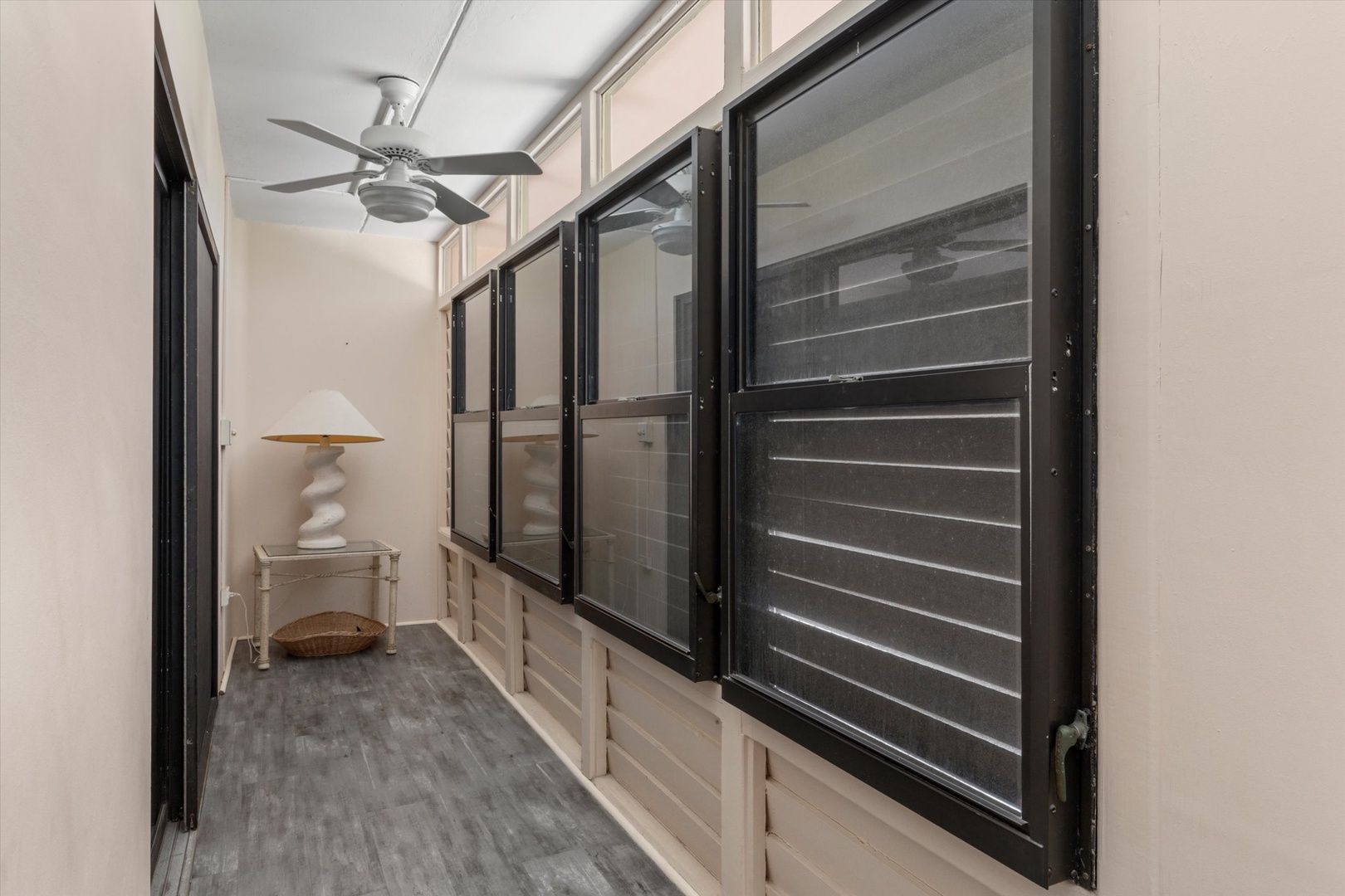 Front entry seating area