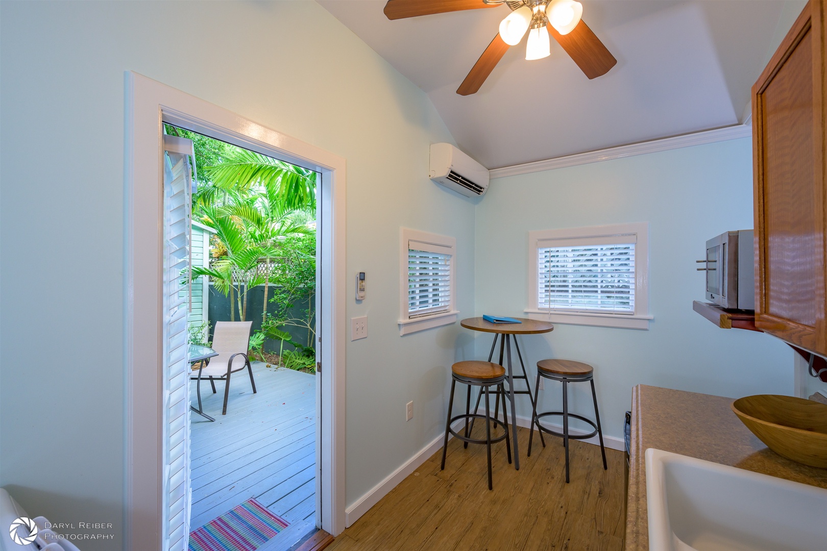 Dining Area- Main Entrance off Back Deck