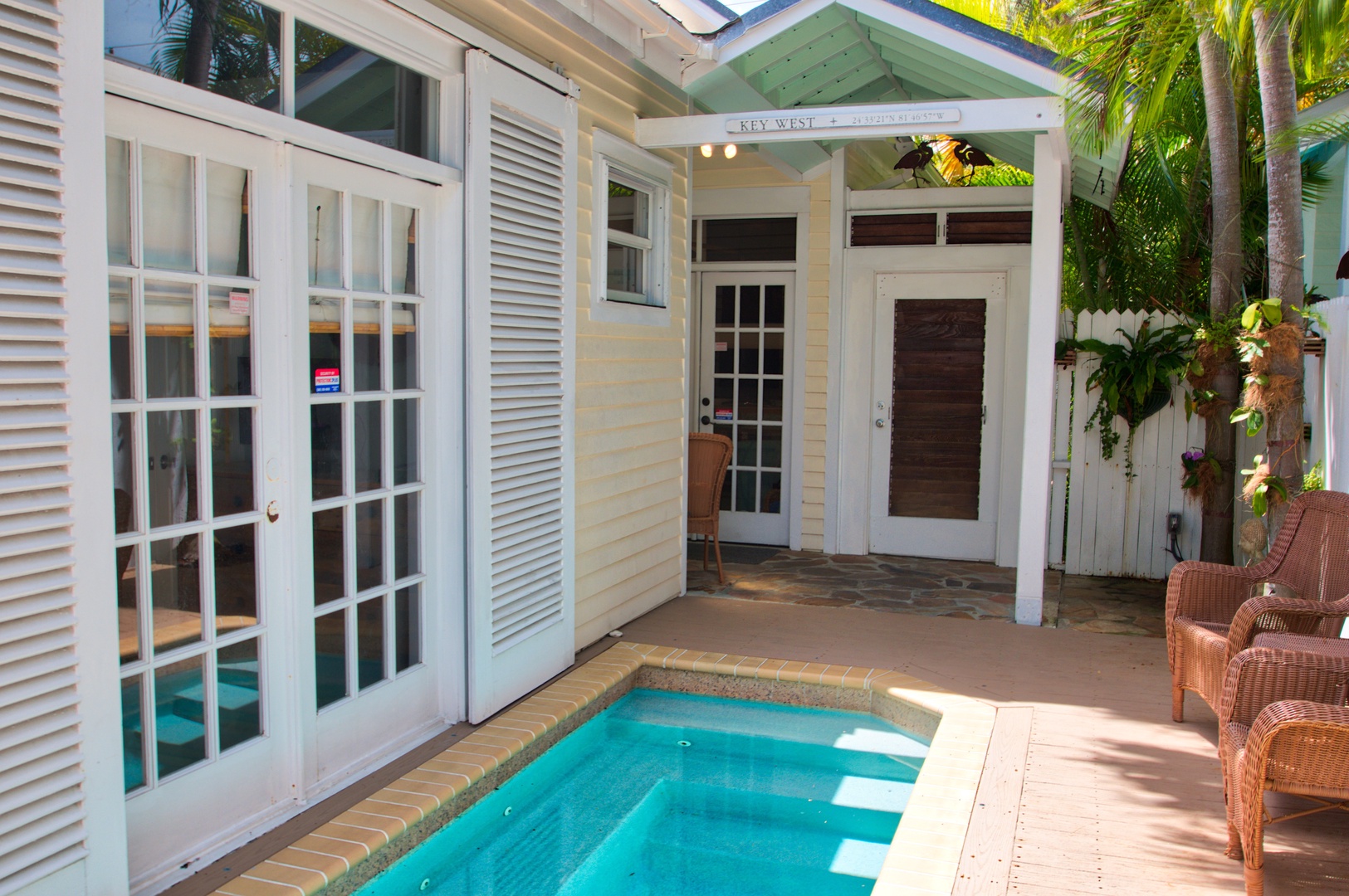 Private Pool and Patio Catherine House Key West