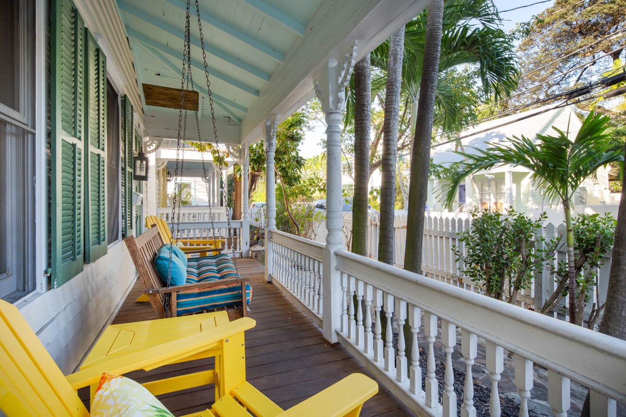 Colony Key West Conch Casa Front Porch