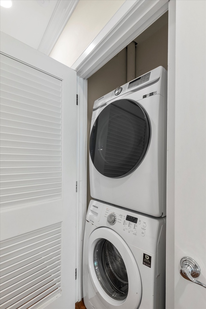 Washer and dryer