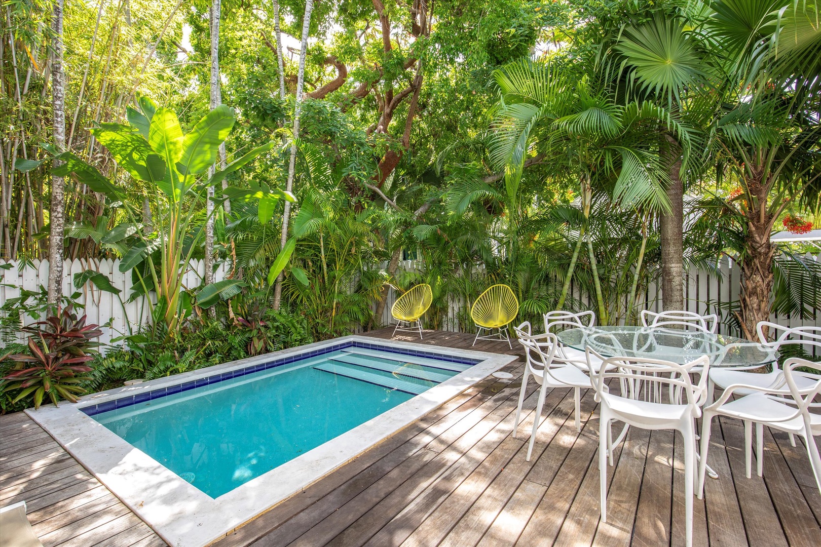 Heated pool