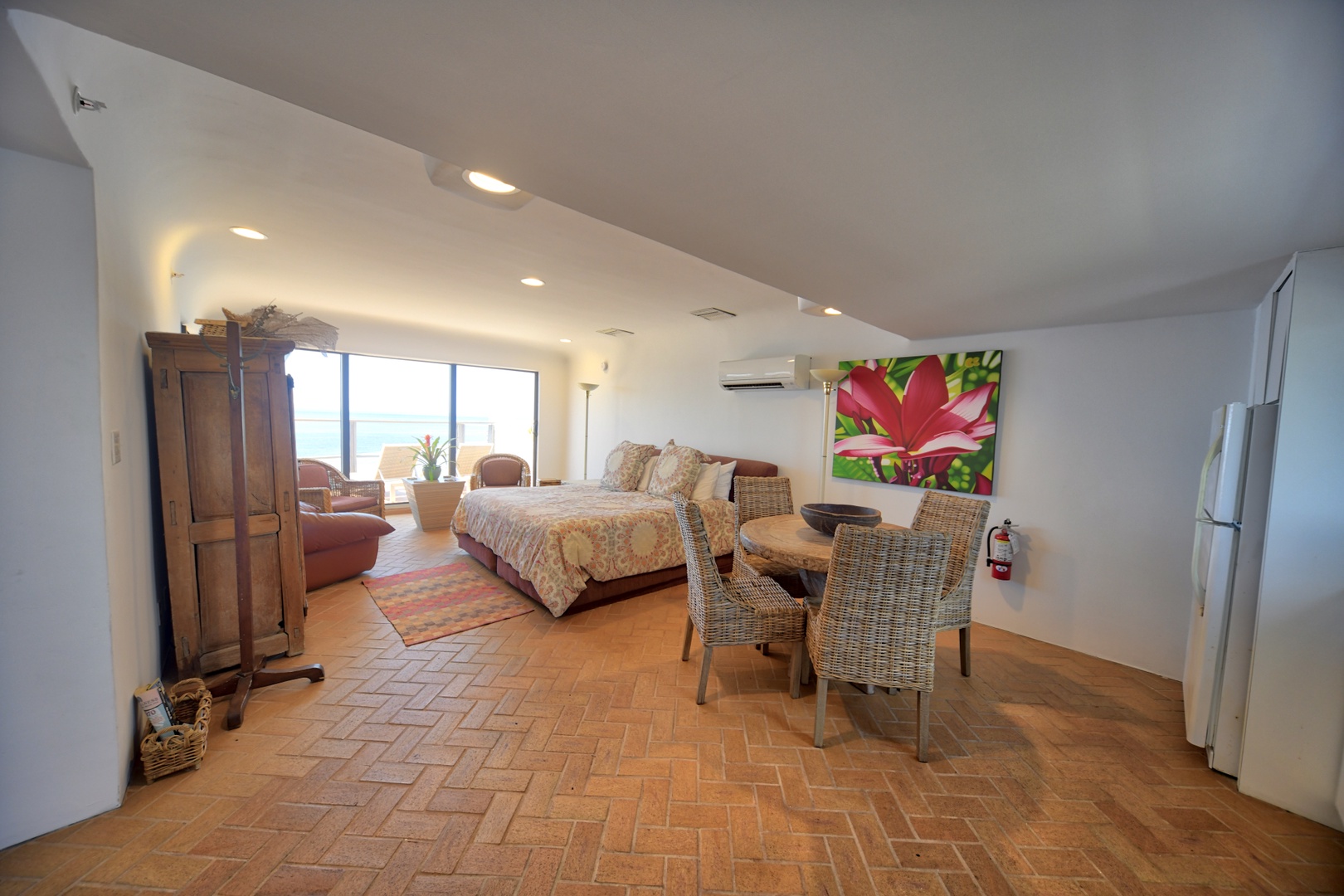 Inside Open Concept Casa Atlantica Studio Key West