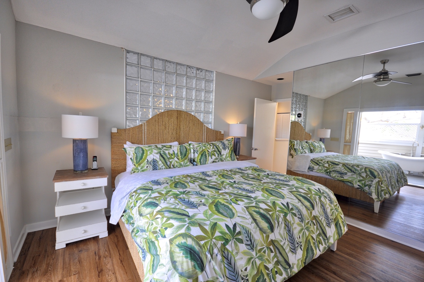 Main bedroom Duval Square Penthouse Key West