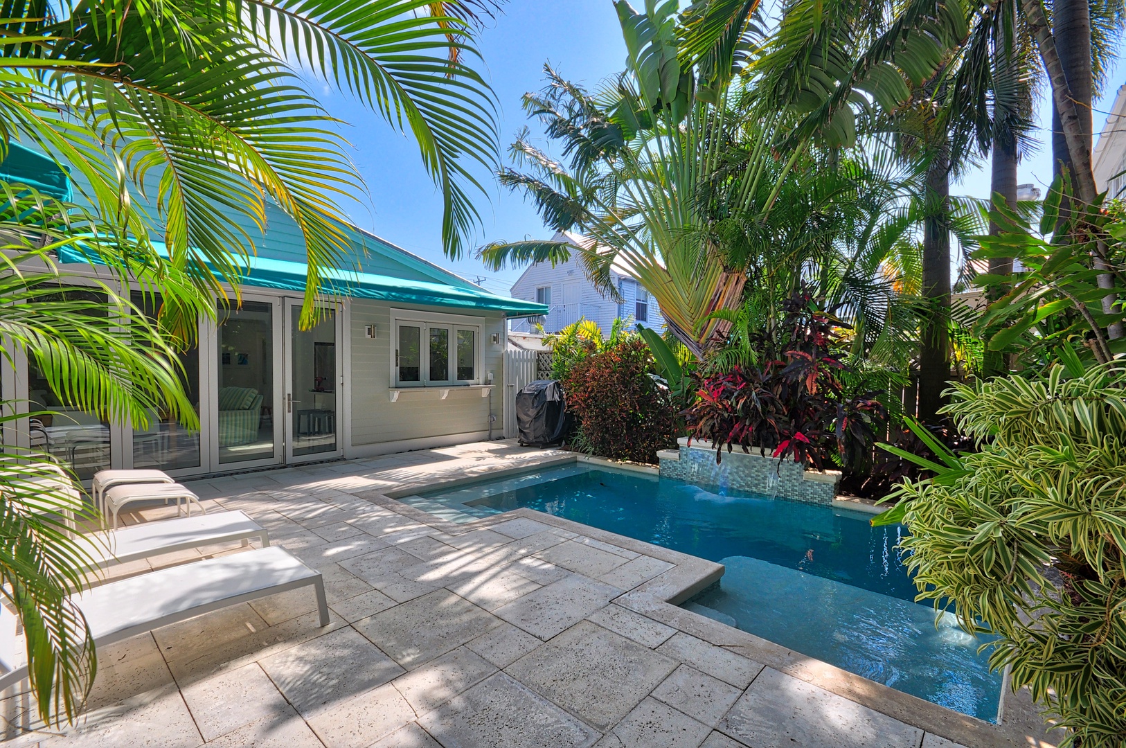 Private Pool and Patio Louisa's Hideaway Key West