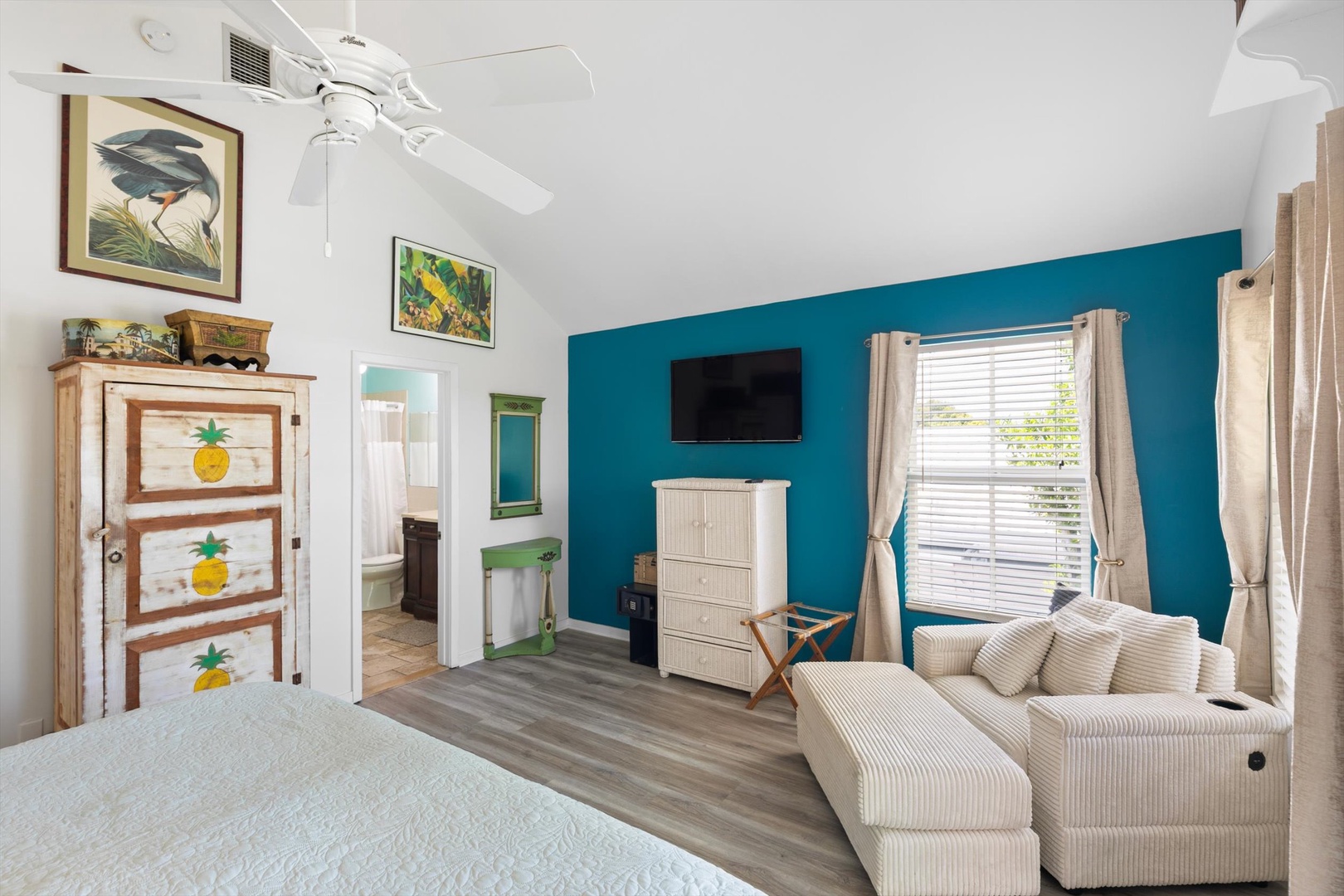 Primary Bedroom with sitting area