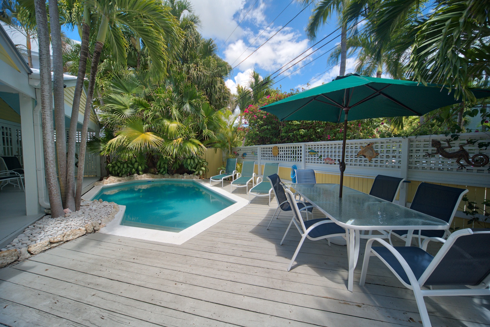 Private Pool at South Street Cottage